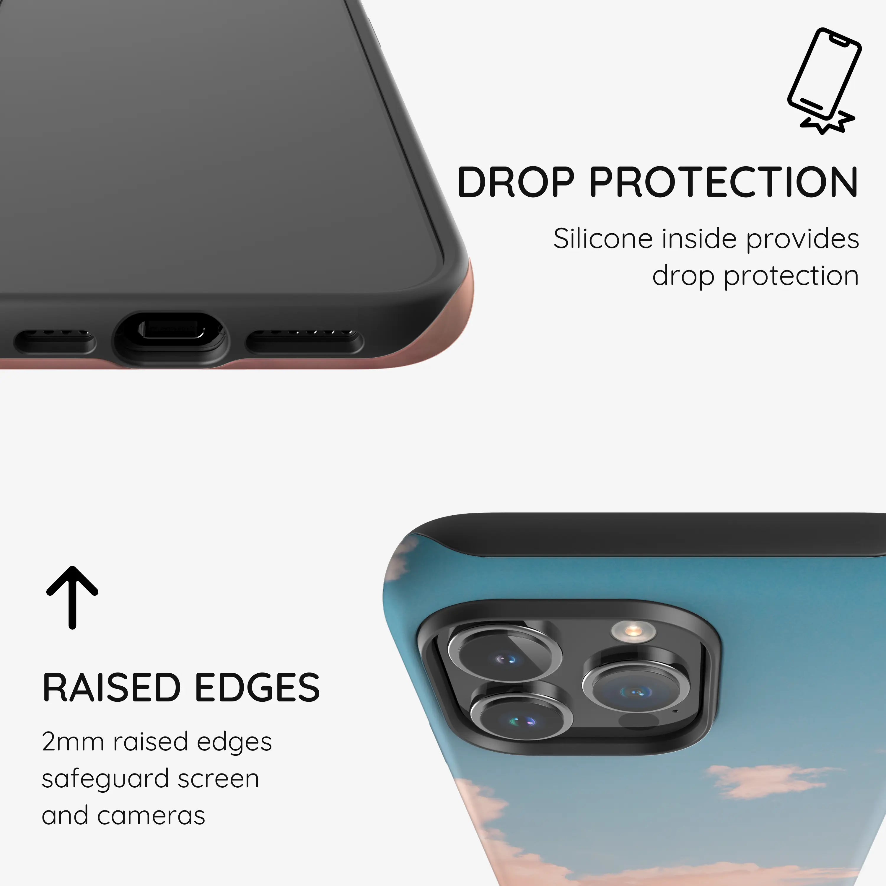 Roseate Skyline - iPhone 14 Pro Max Case