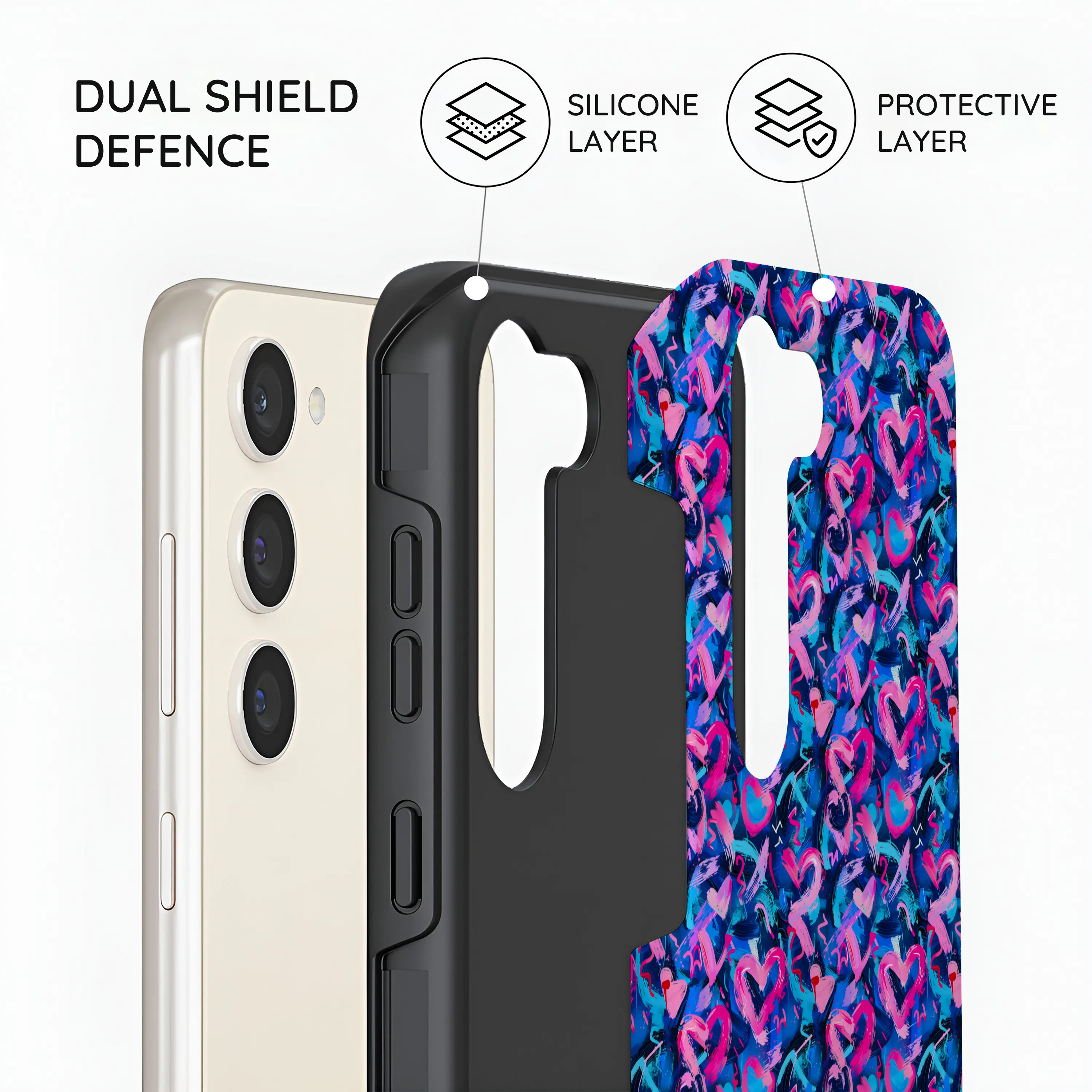 Midnight Pulse - Samsung Galaxy S23 Plus Case