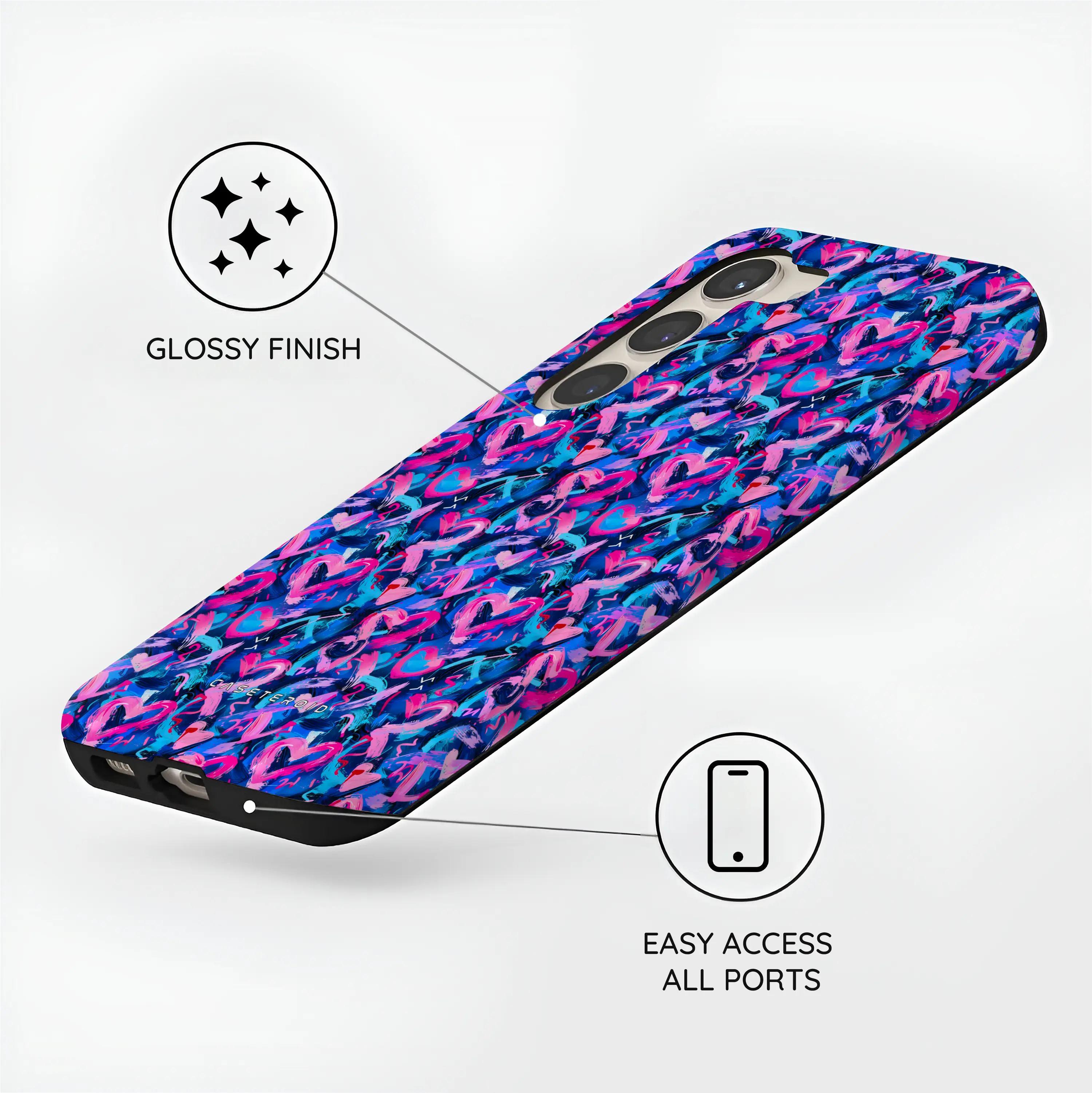Midnight Pulse - Samsung Galaxy S23 Plus Case