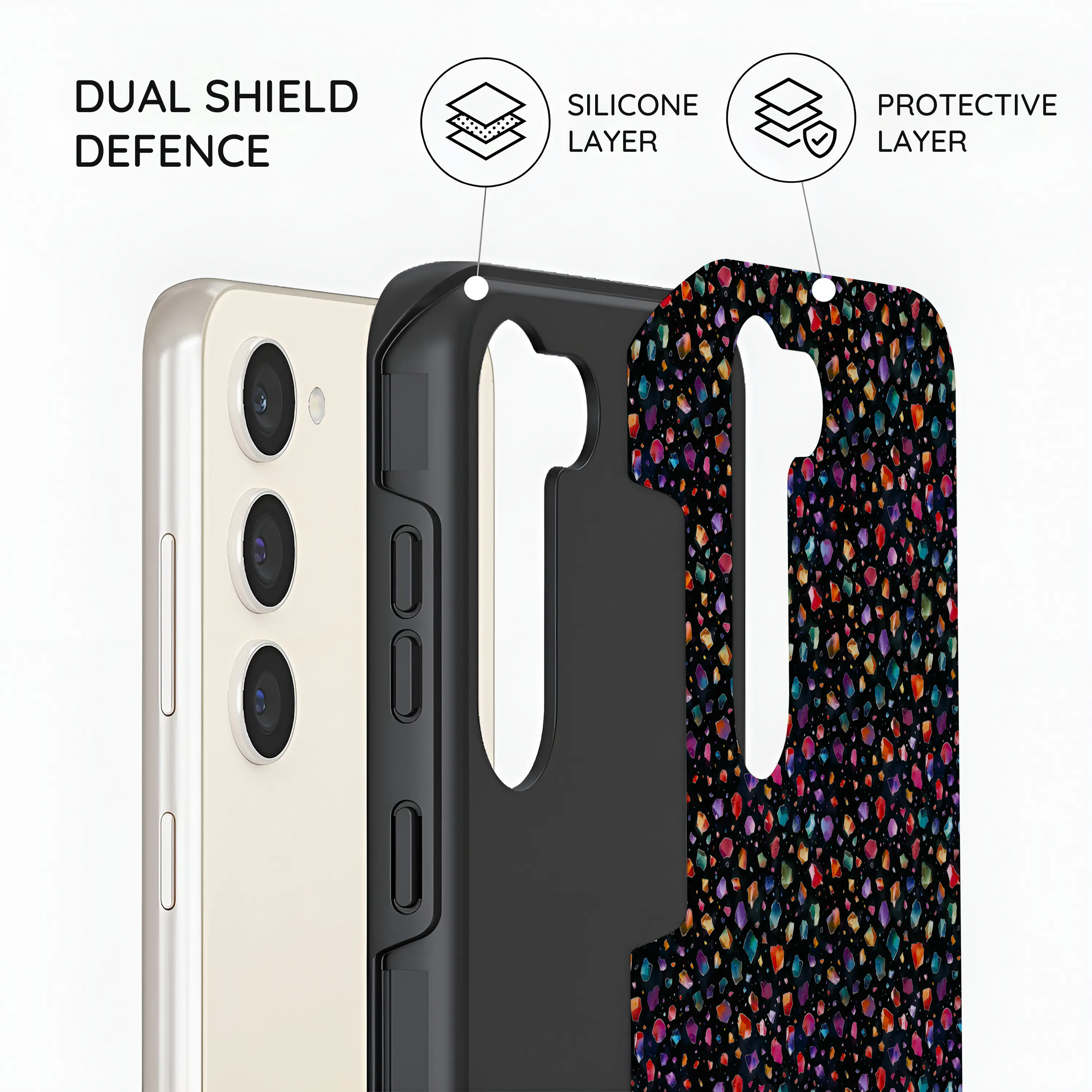 Spectrum Storm - Samsung Galaxy S23 Case
