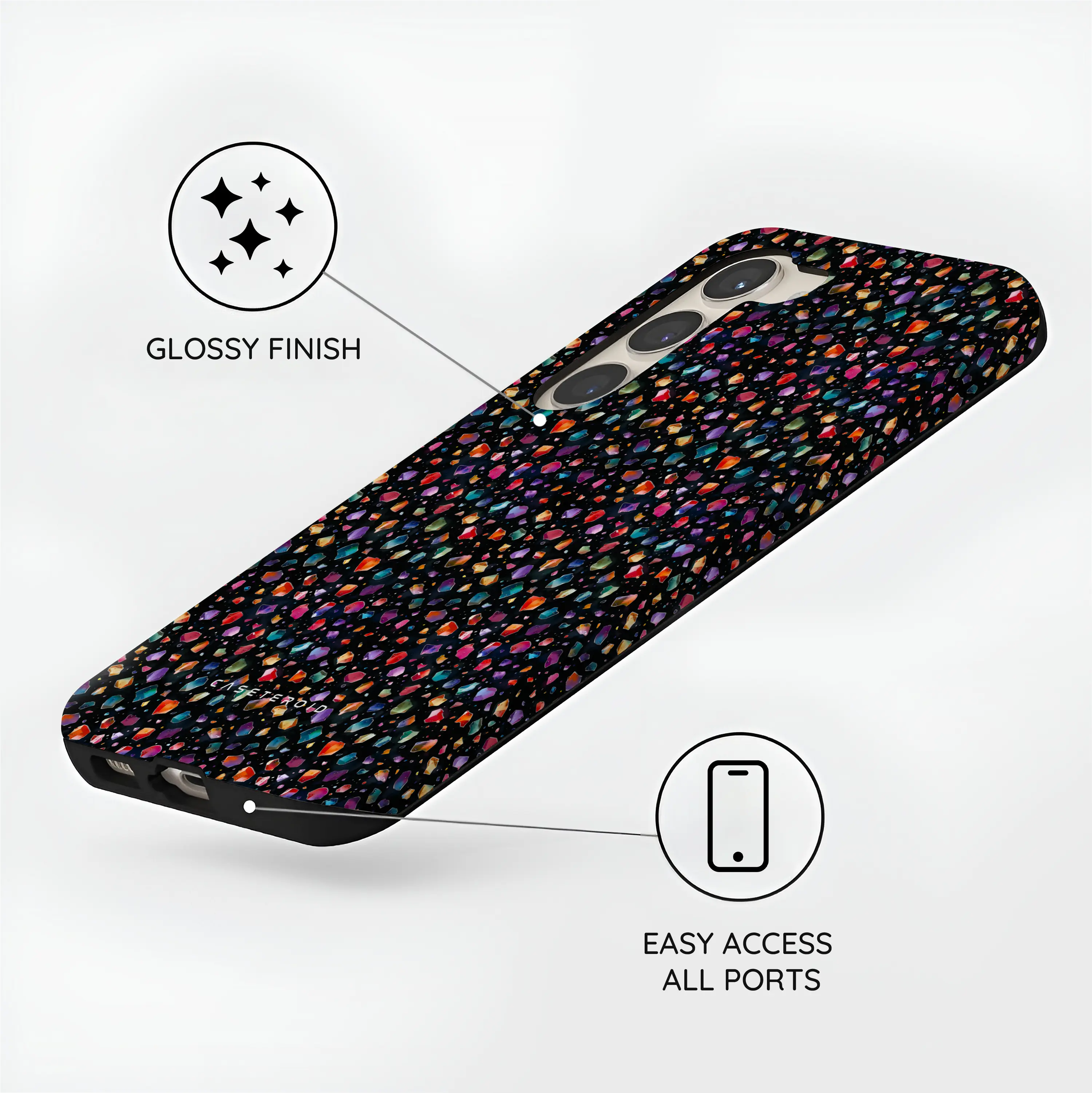 Spectrum Storm - Samsung Galaxy S23 Case