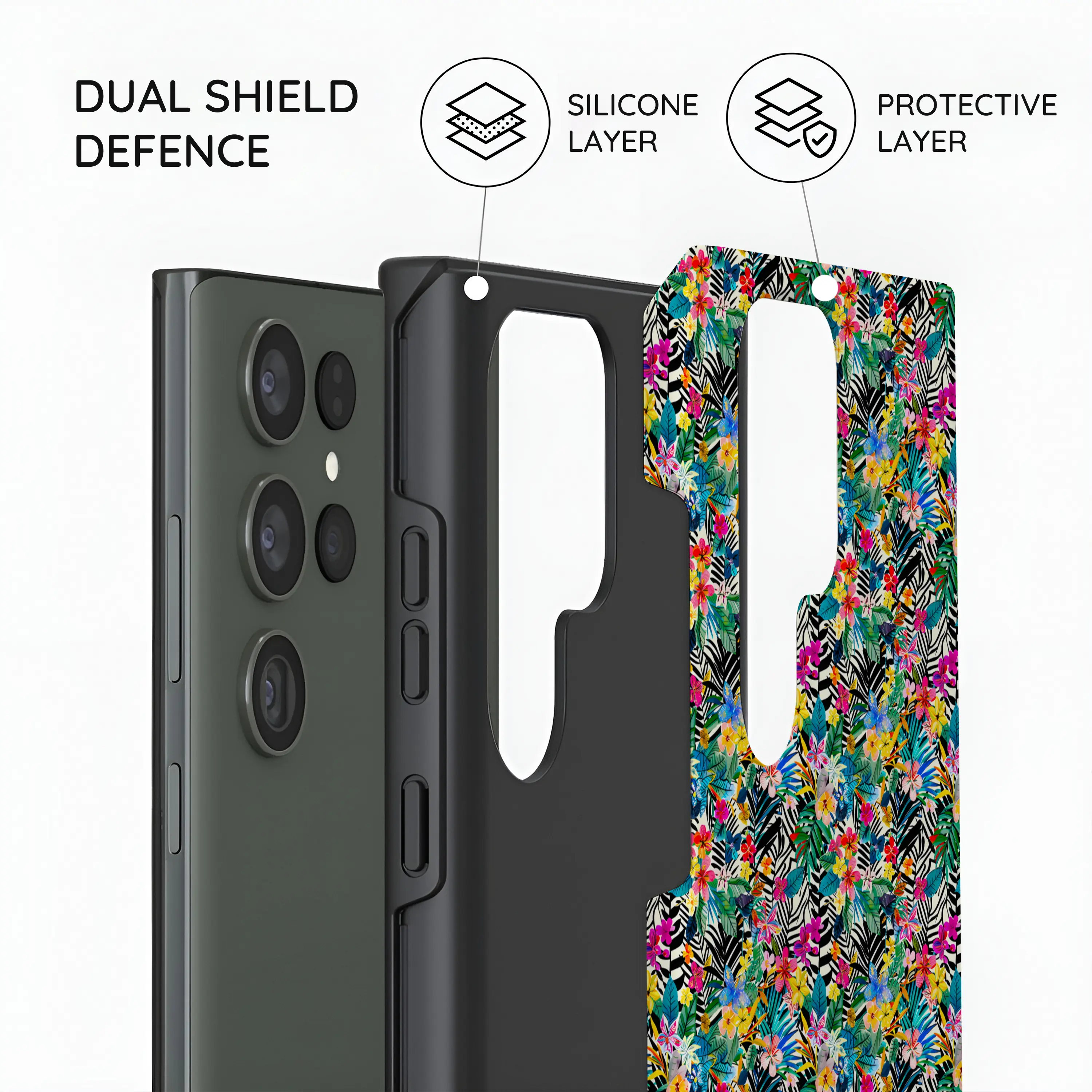 Jungle Bloom - Samsung Galaxy S23 Ultra Case