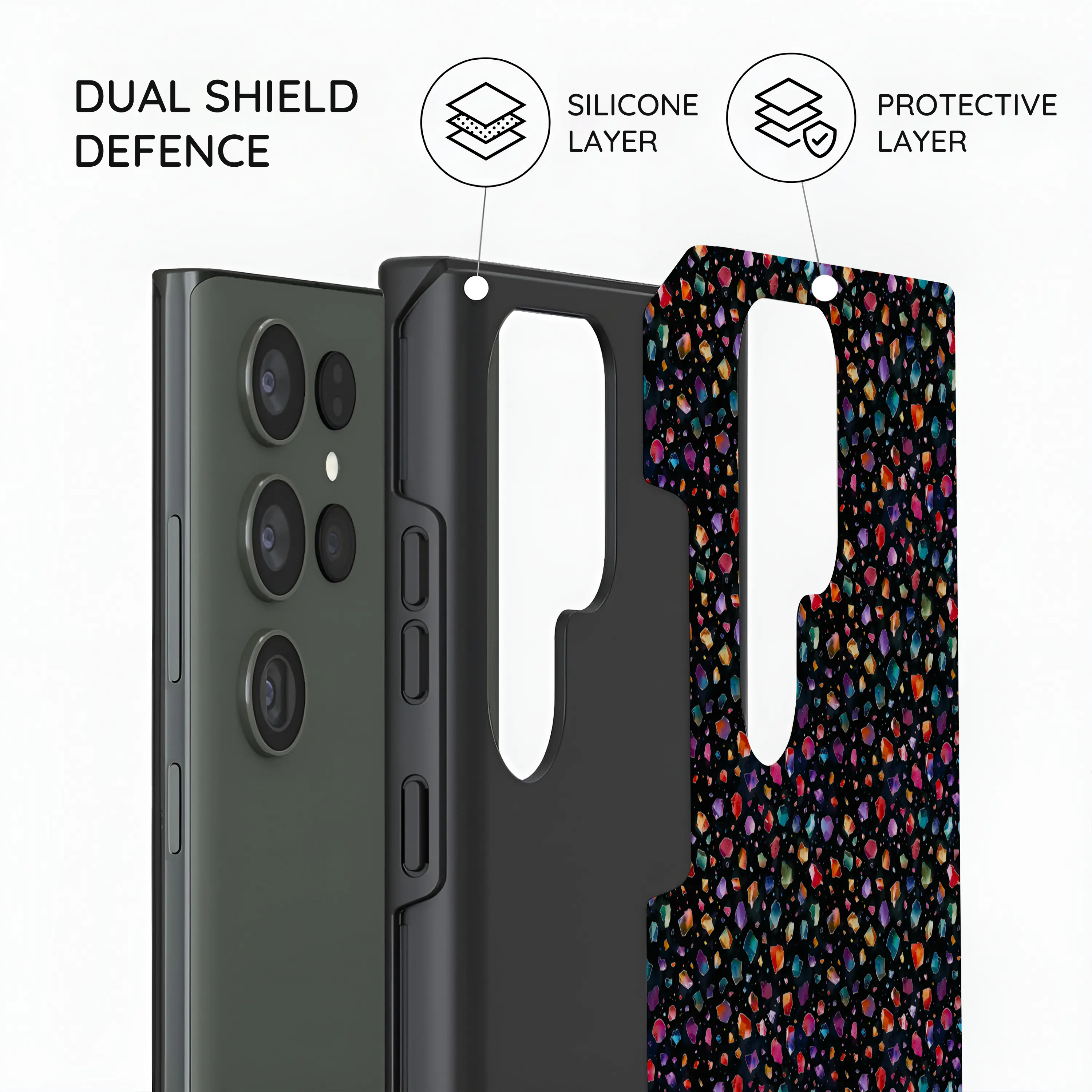 Spectrum Storm - Samsung Galaxy S23 Ultra Case