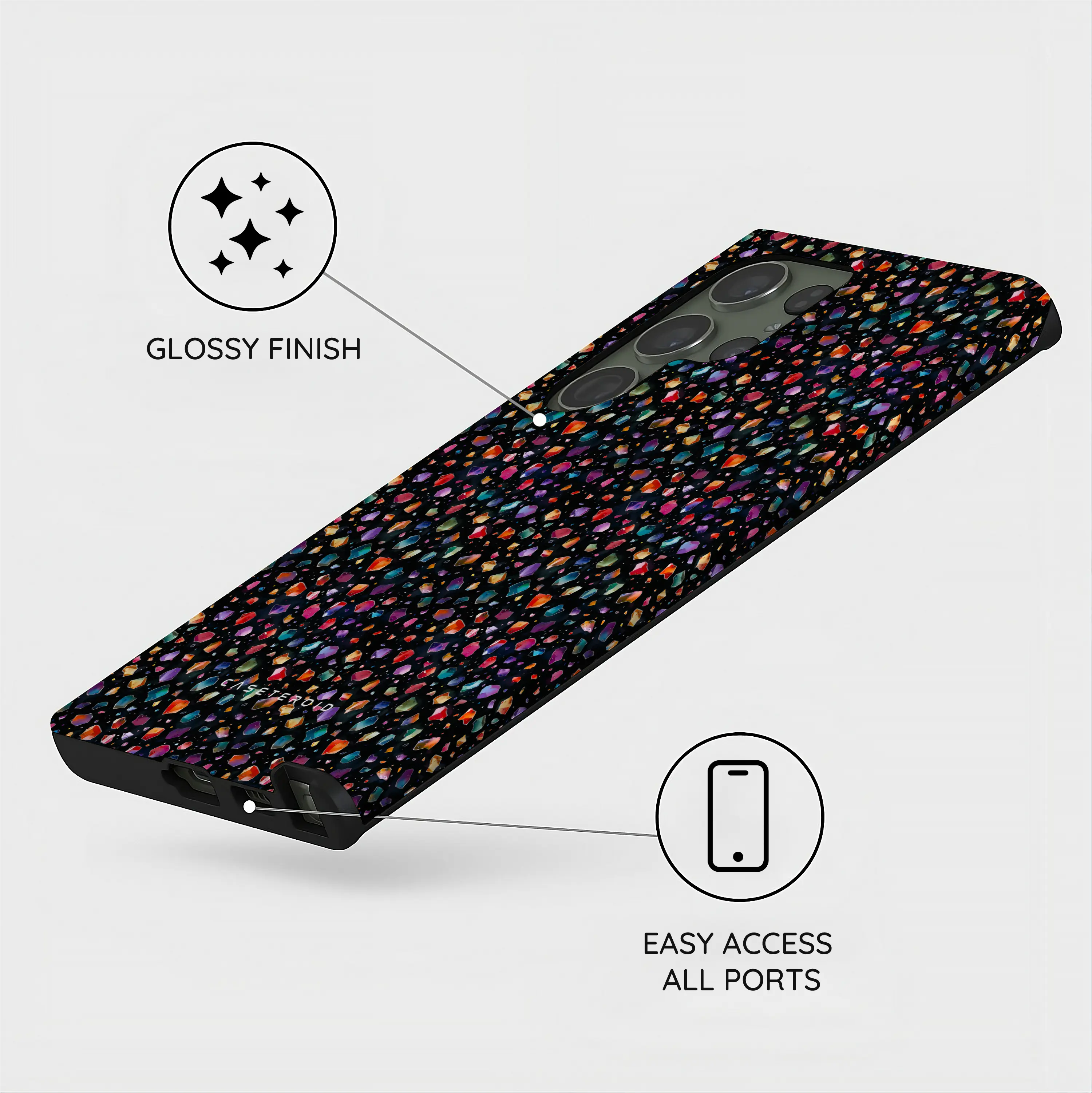 Spectrum Storm - Samsung Galaxy S23 Ultra Case