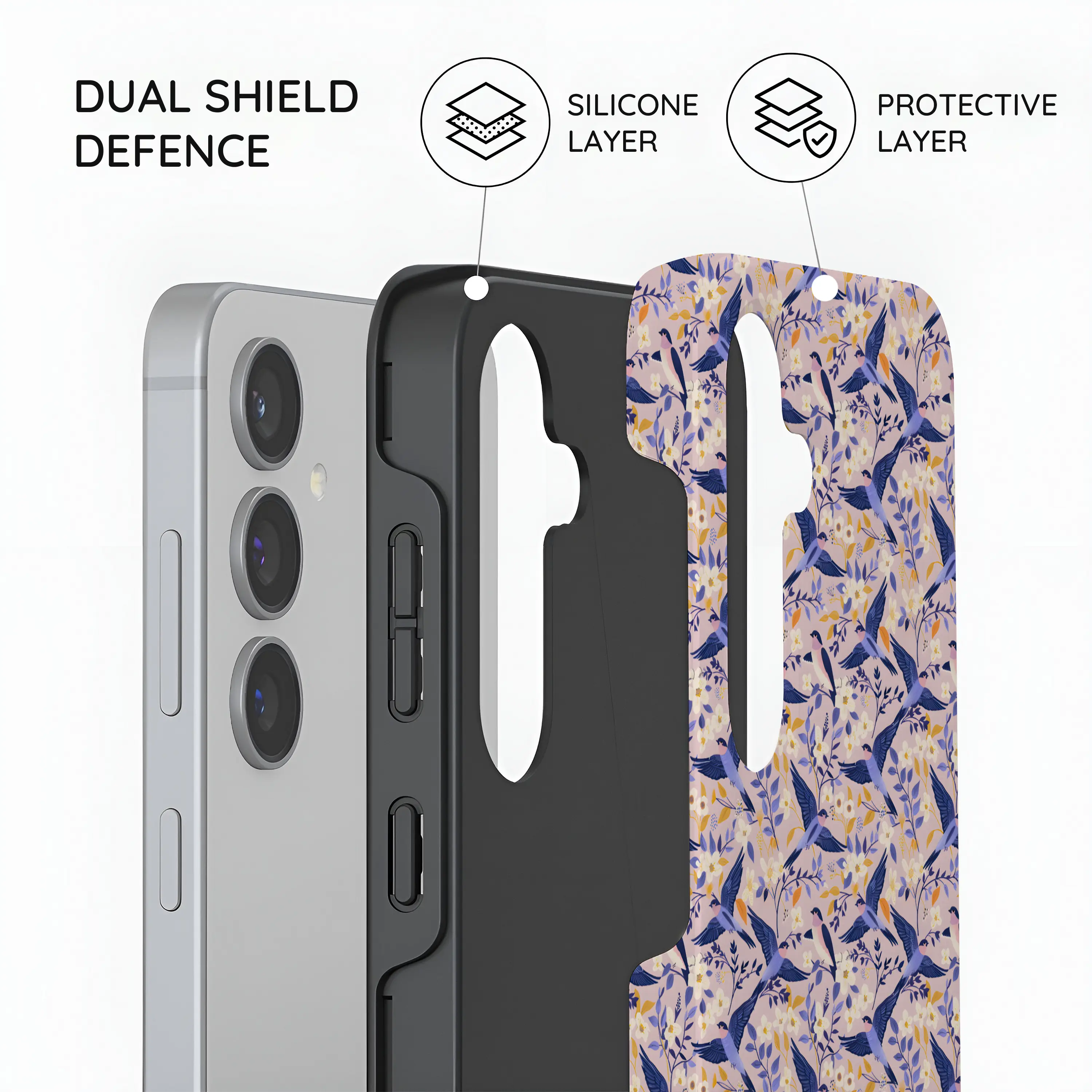 Indigo Serenade - Samsung Galaxy S24 Case