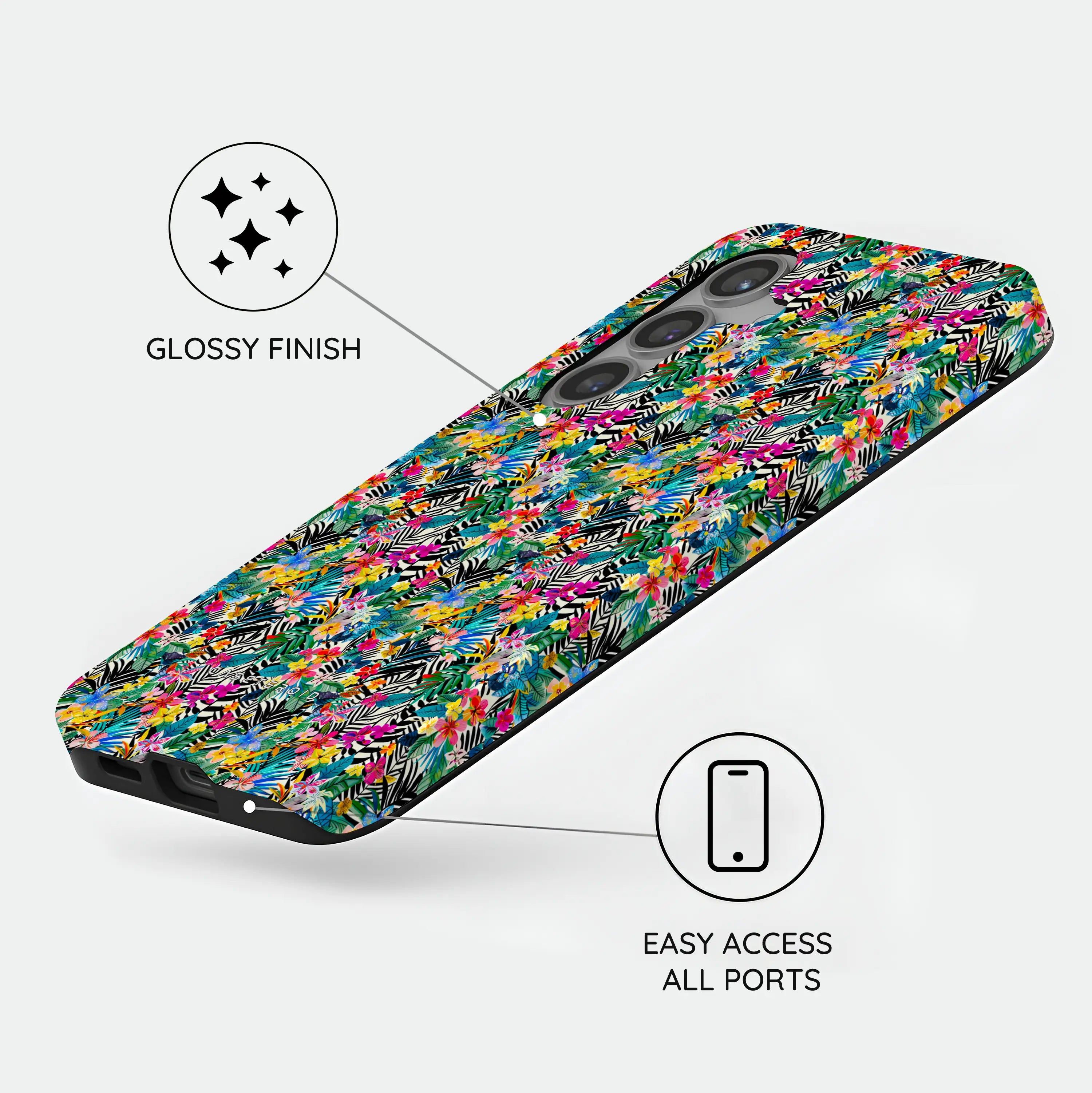 Jungle Bloom - Samsung Galaxy S24 Plus Case