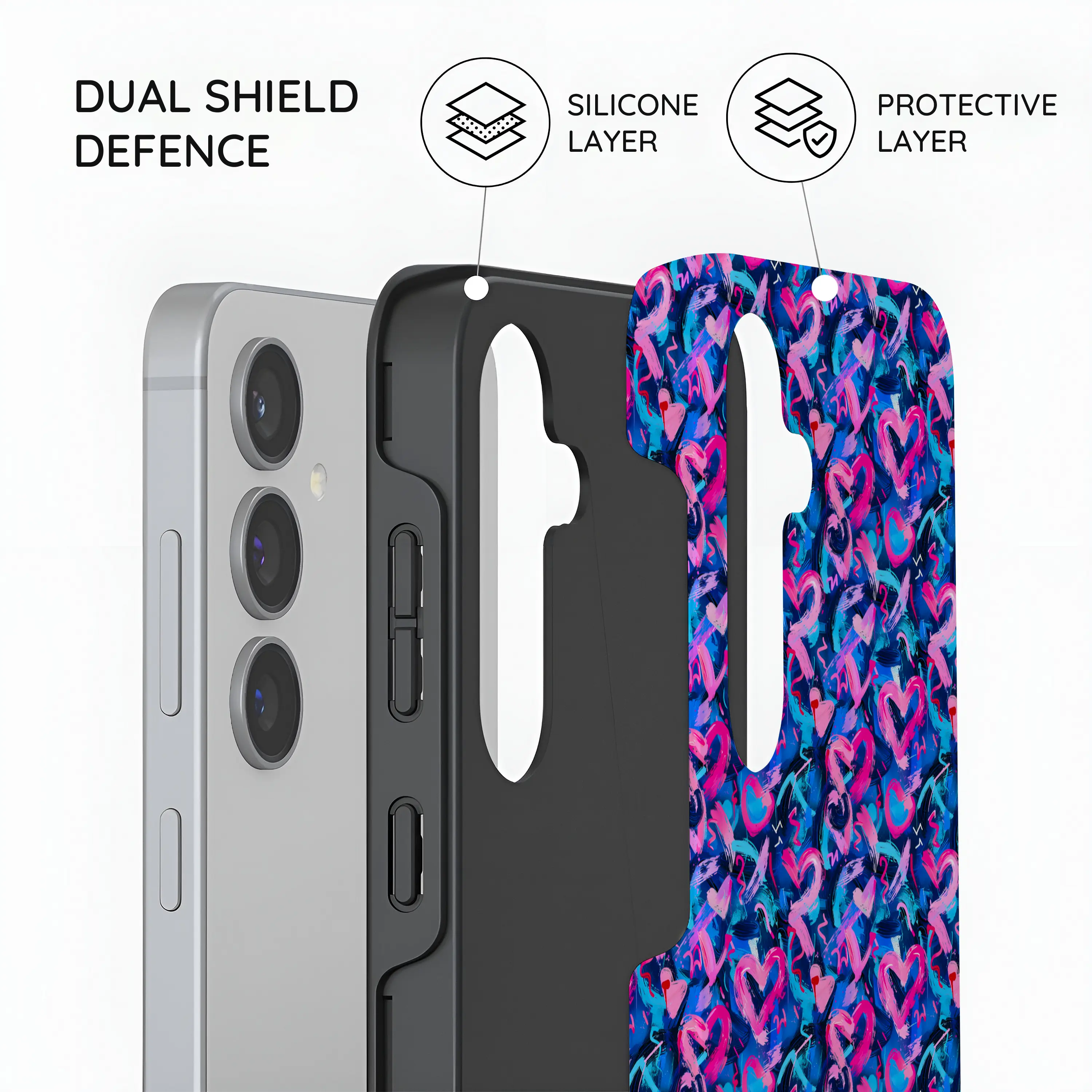 Midnight Pulse - Samsung Galaxy S24 Case