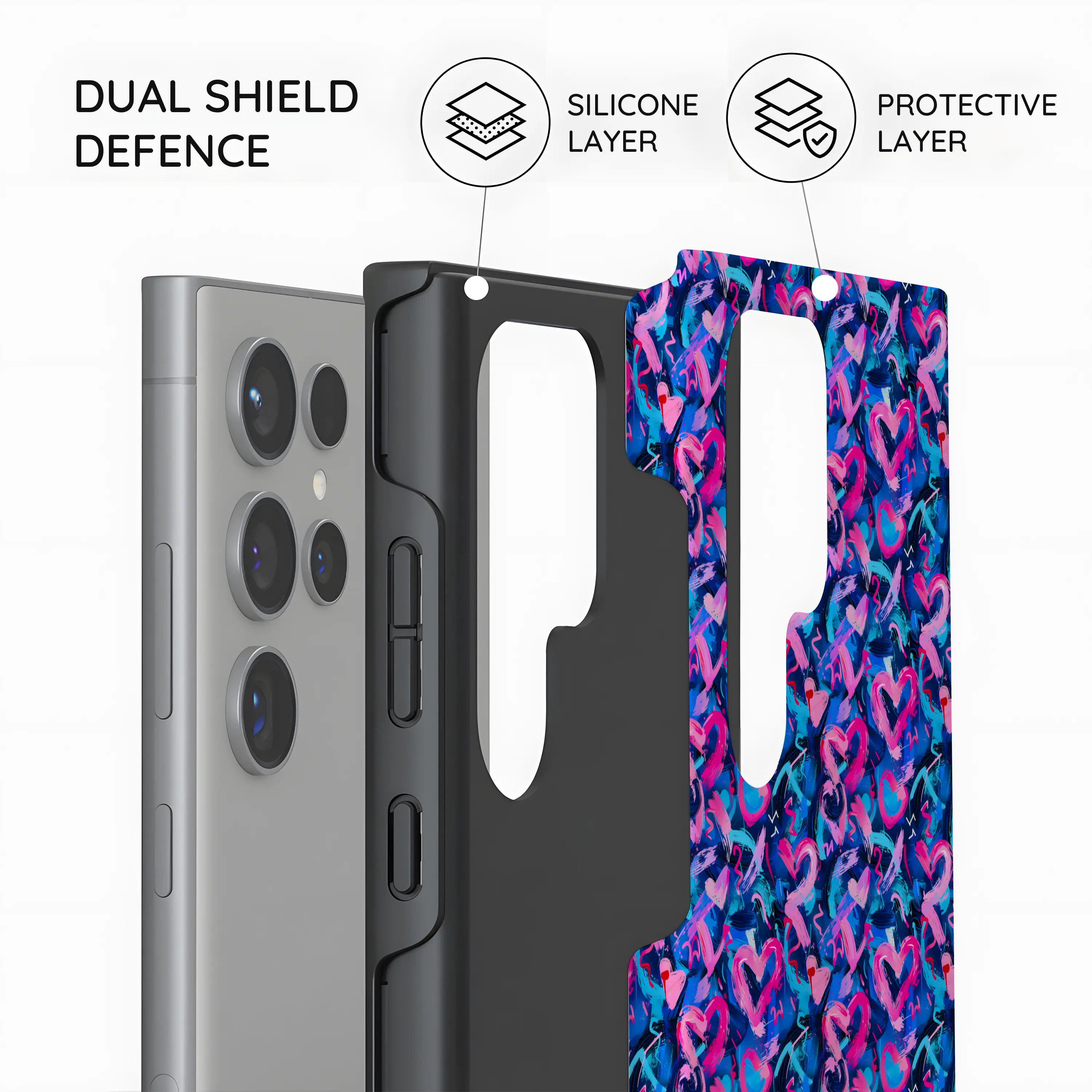 Midnight Pulse - Samsung Galaxy S24 Ultra Case