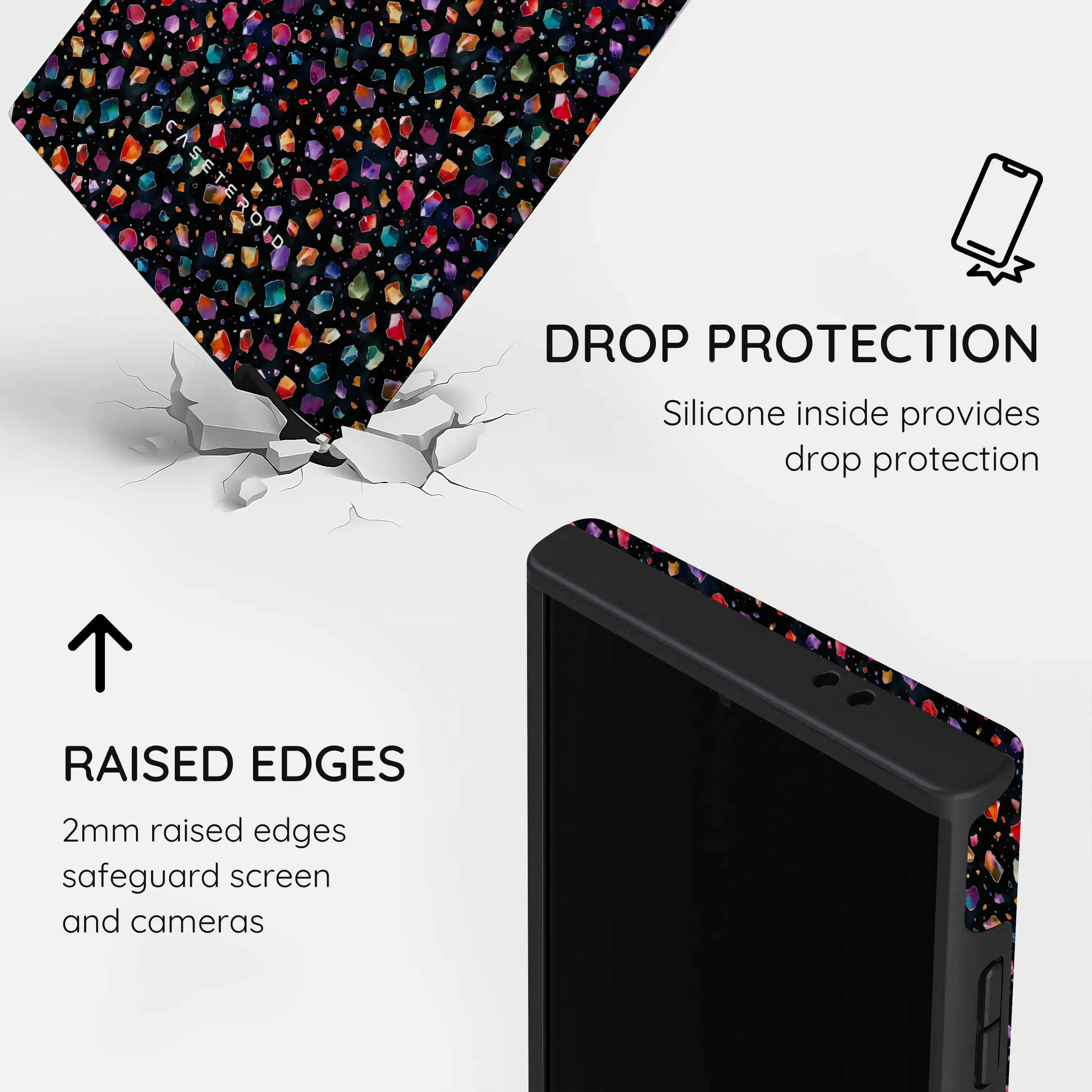 Spectrum Storm - Samsung Galaxy S24 Ultra Case