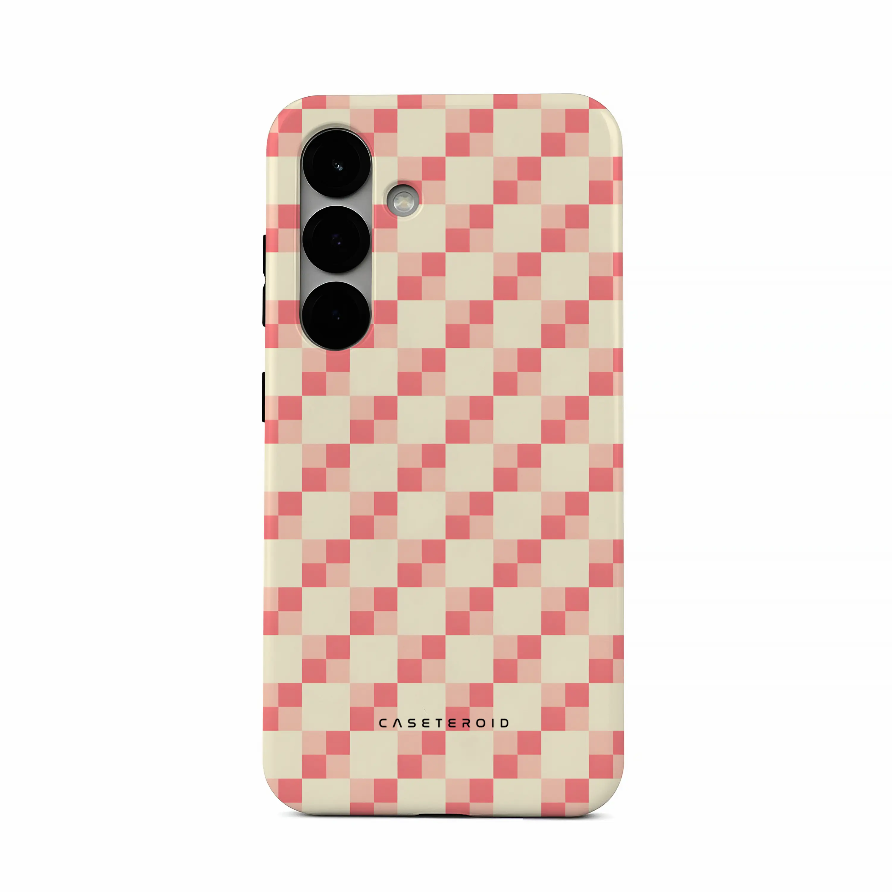 Blush Grid - Samsung Galaxy S25 Case