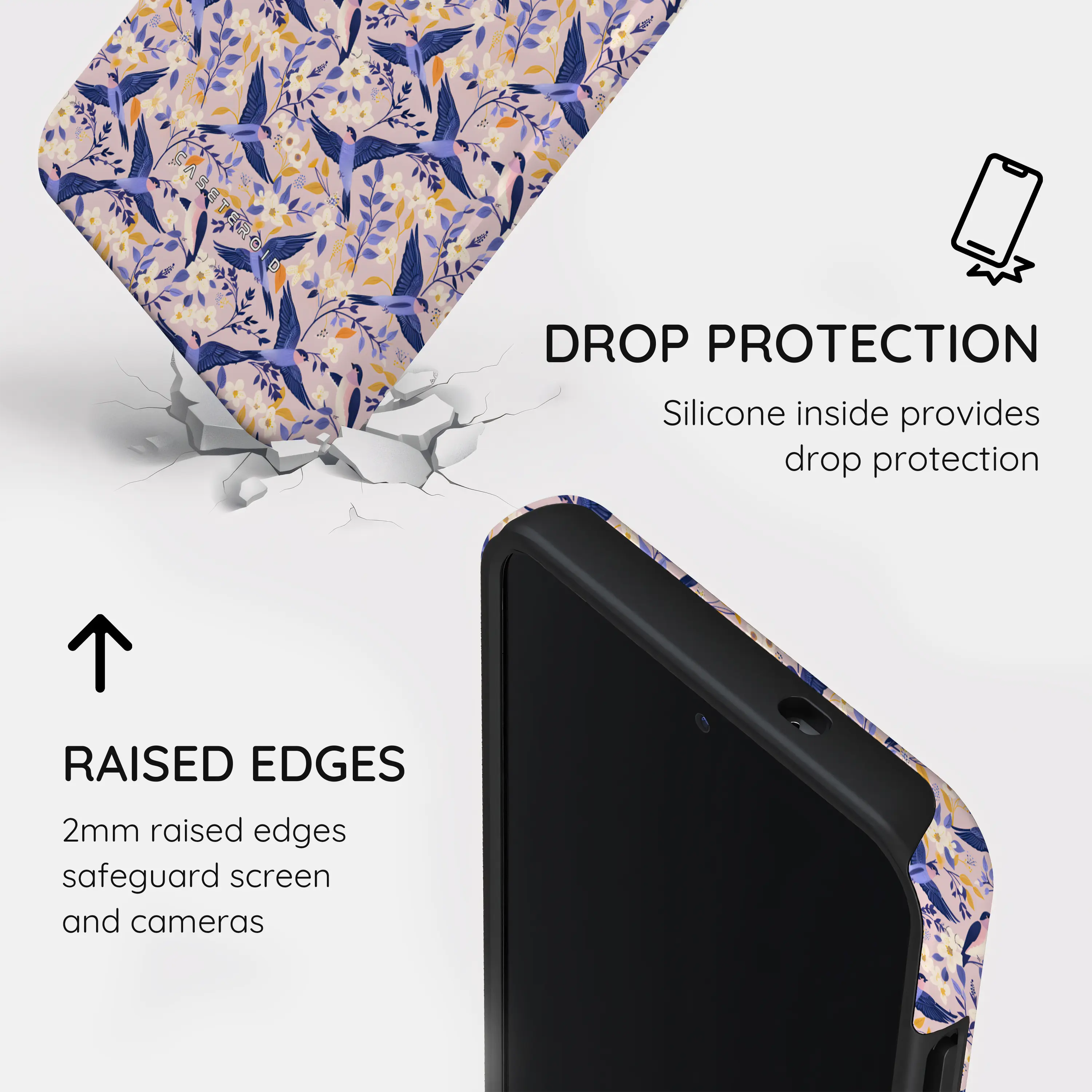 Indigo Serenade - Samsung Galaxy S25 Case