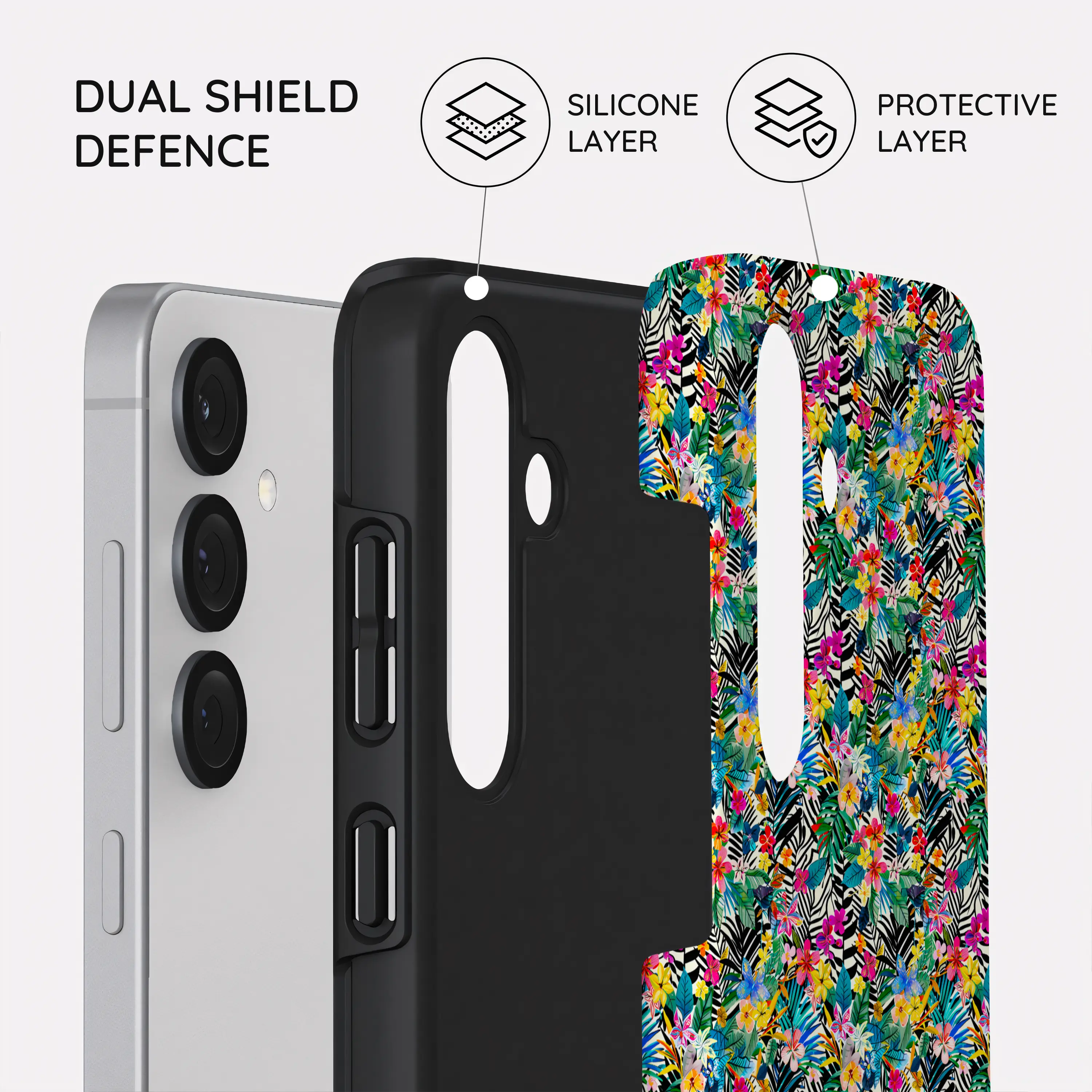 Jungle Bloom - Samsung Galaxy S25 Plus Case