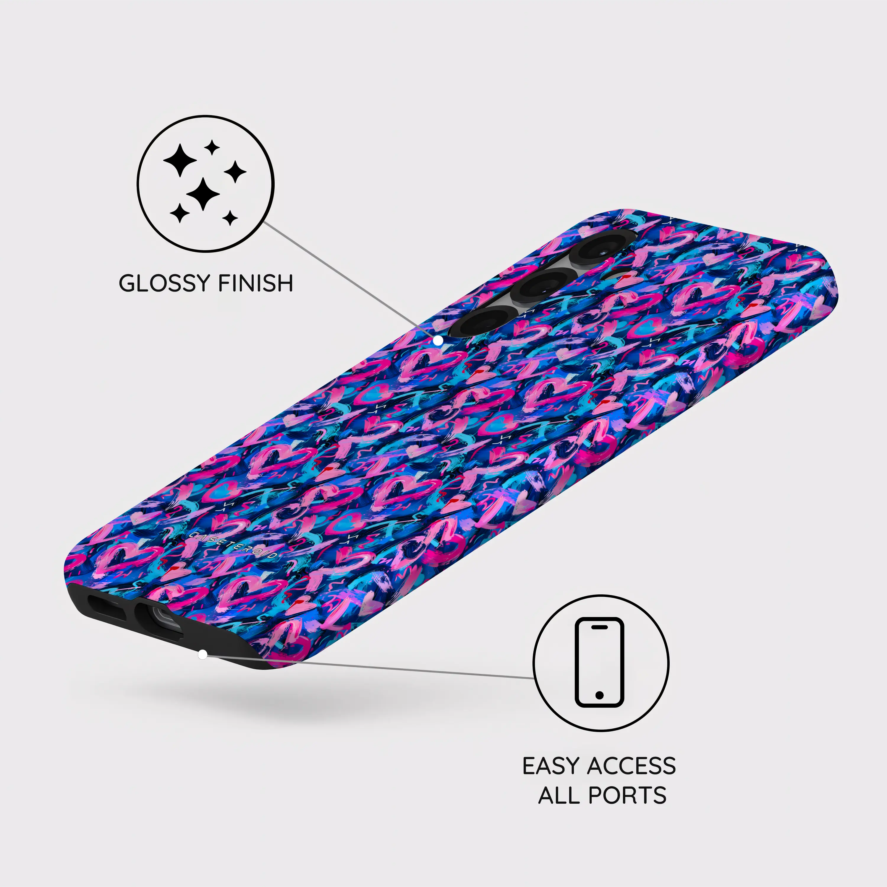 Midnight Pulse - Samsung Galaxy S25 Plus Case