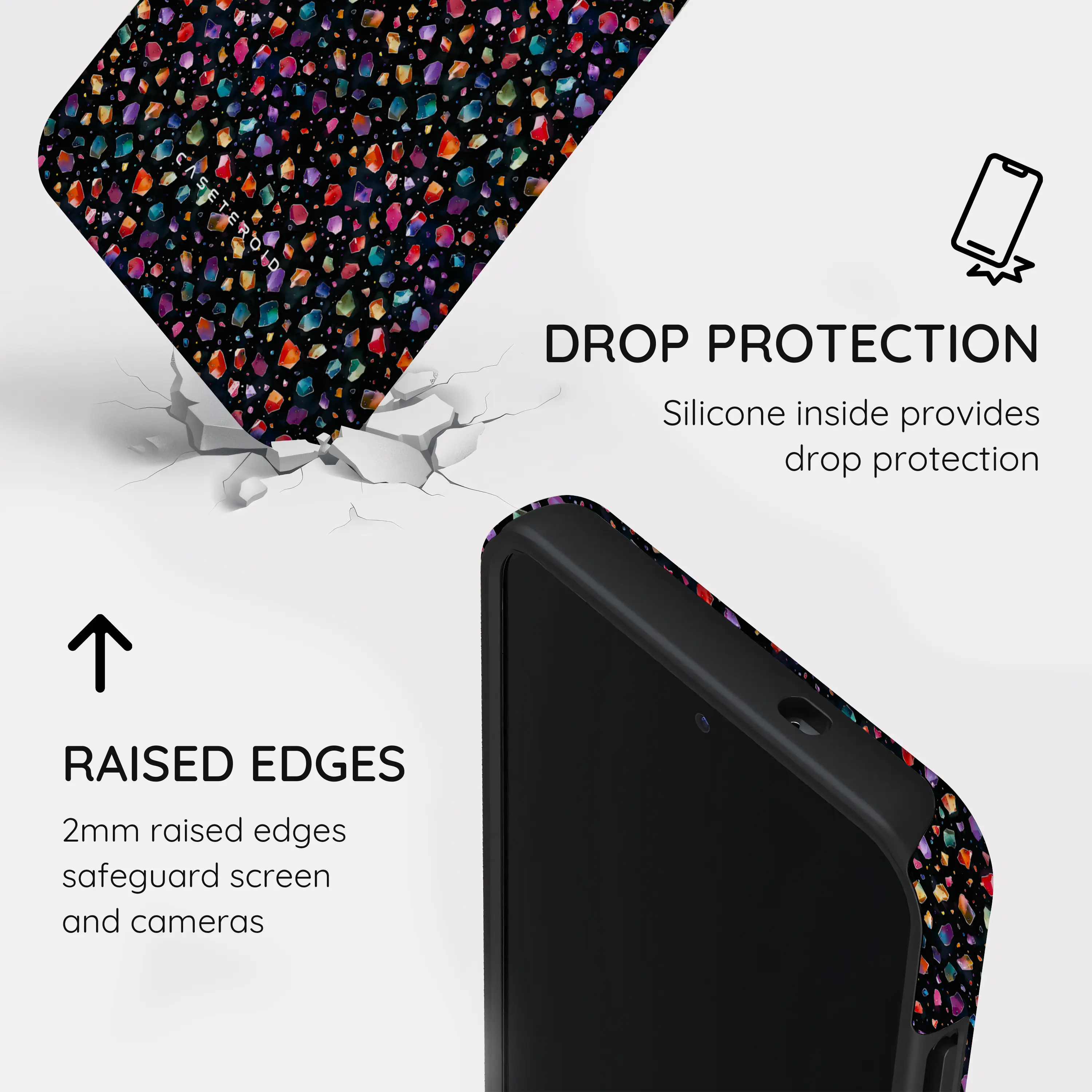 Spectrum Storm - Samsung Galaxy S25 Plus Case