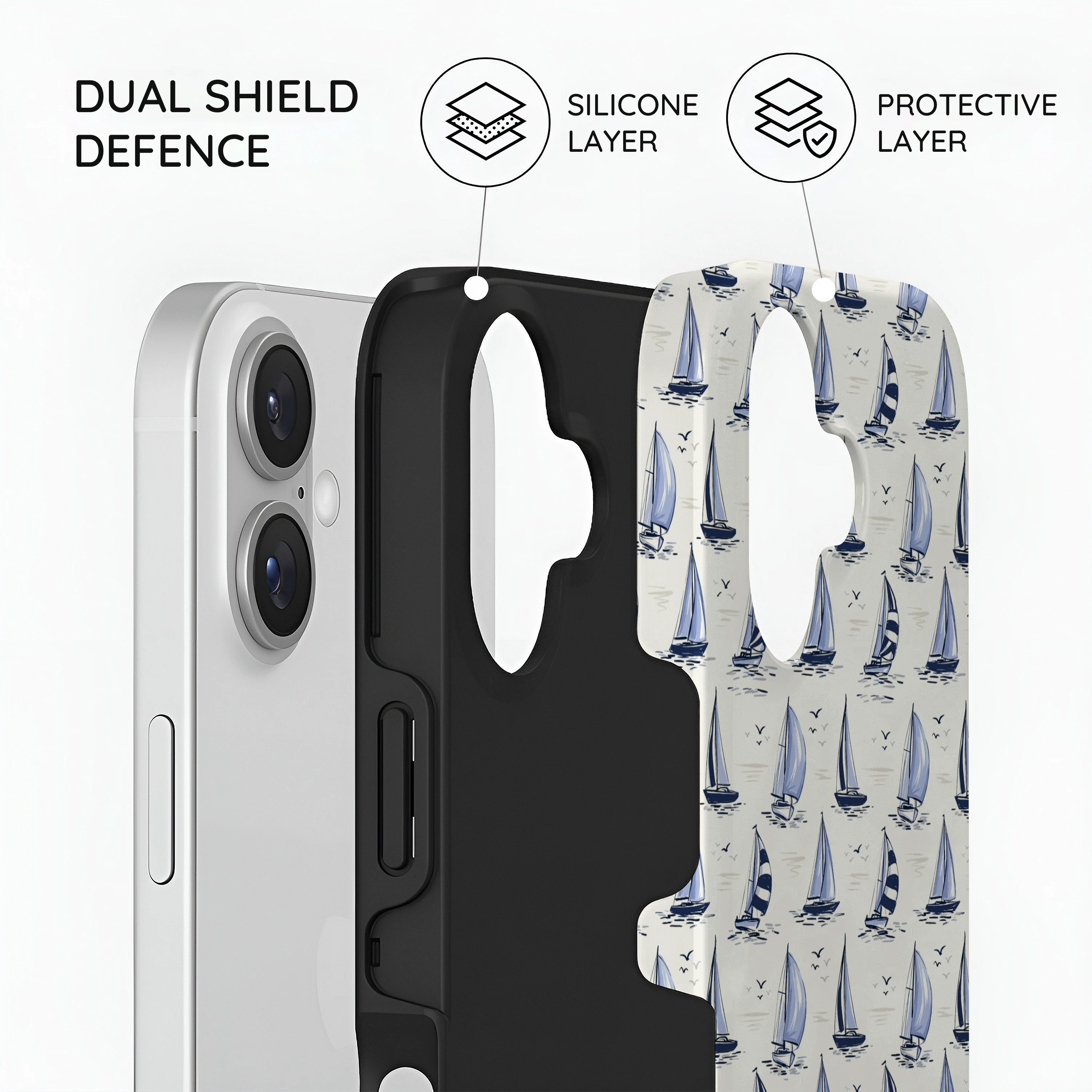 Sailing Away - iPhone 16 Plus Case