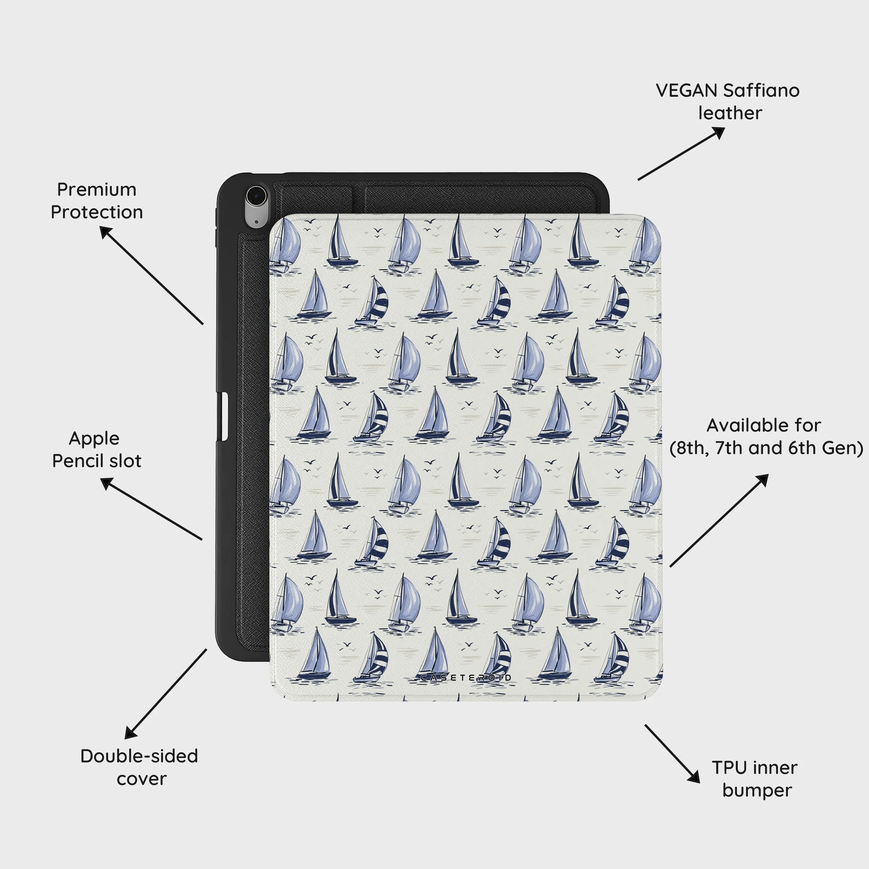 Sailing Away - iPad Air 13 (8th/7th/6th Gen) Case
