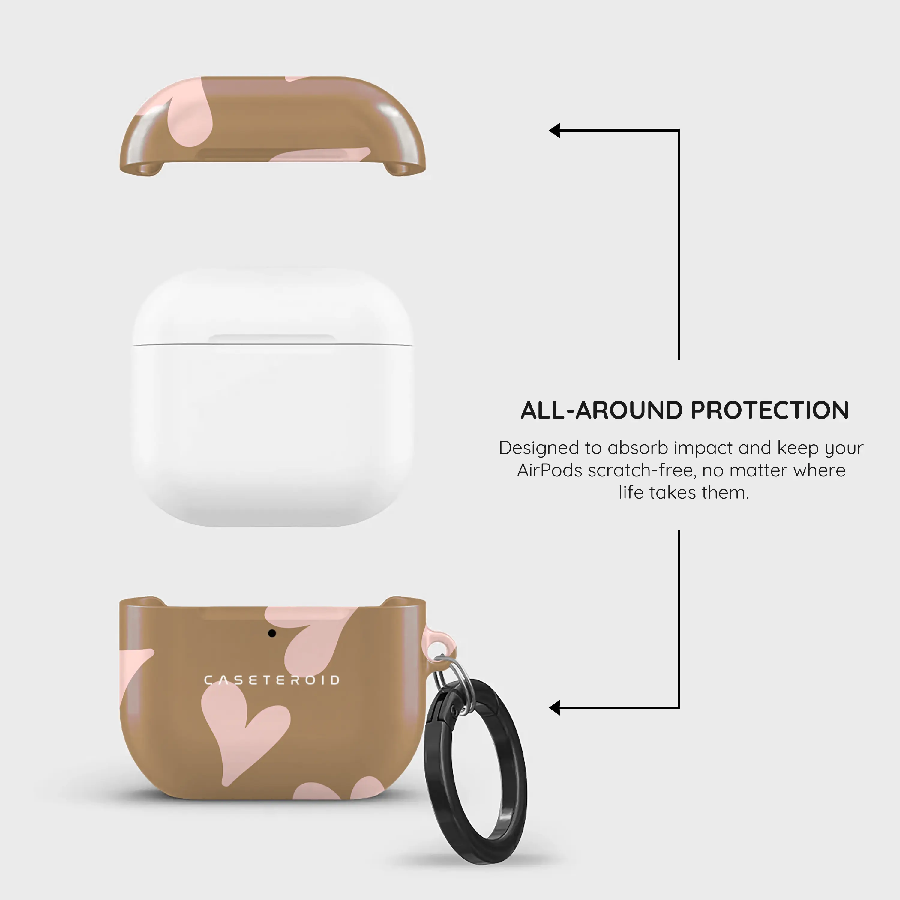 Sandy Hearts - AirPods 4 Case