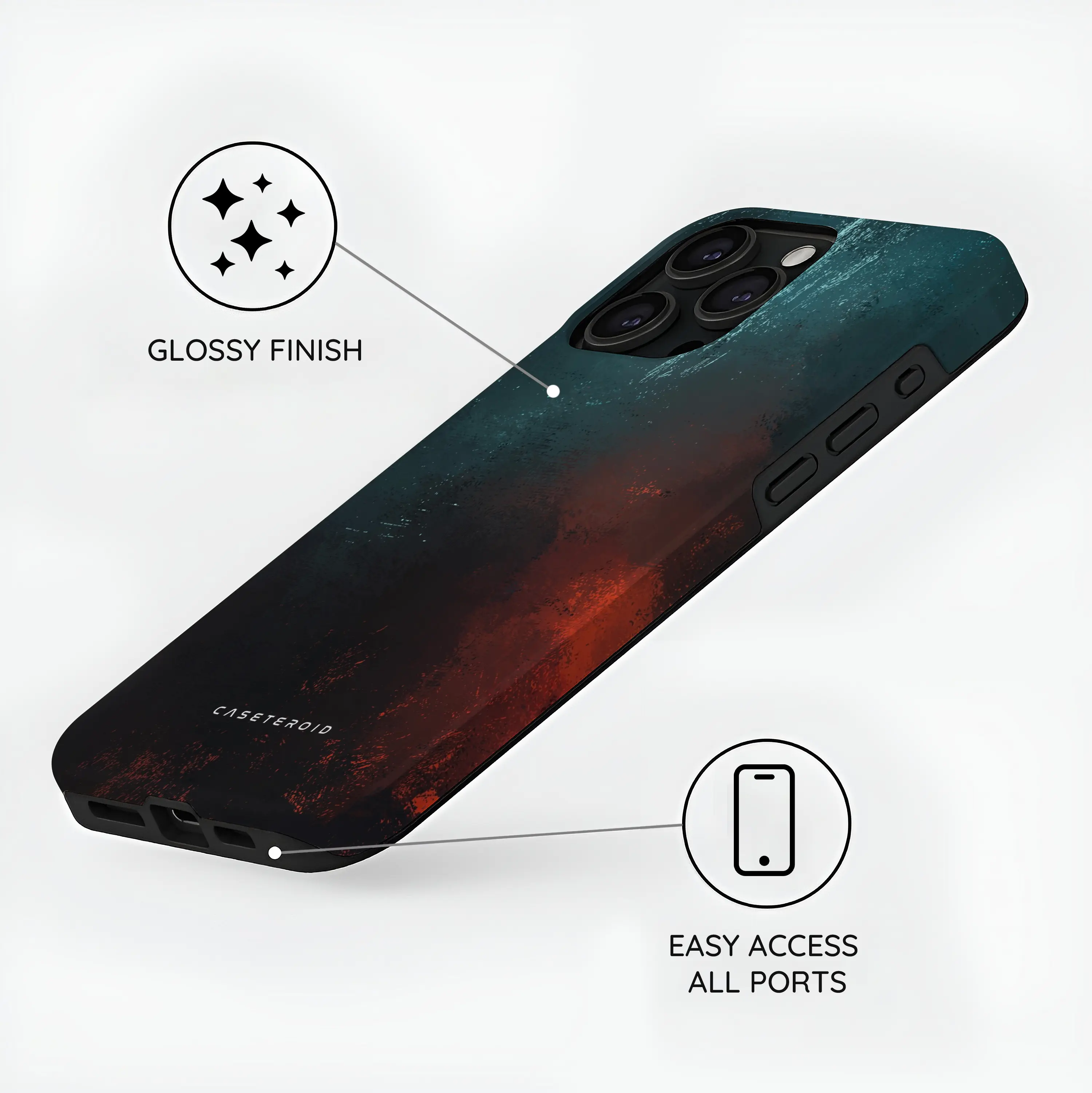 Scarlet Verde Armor - iPhone 15 Pro Case
