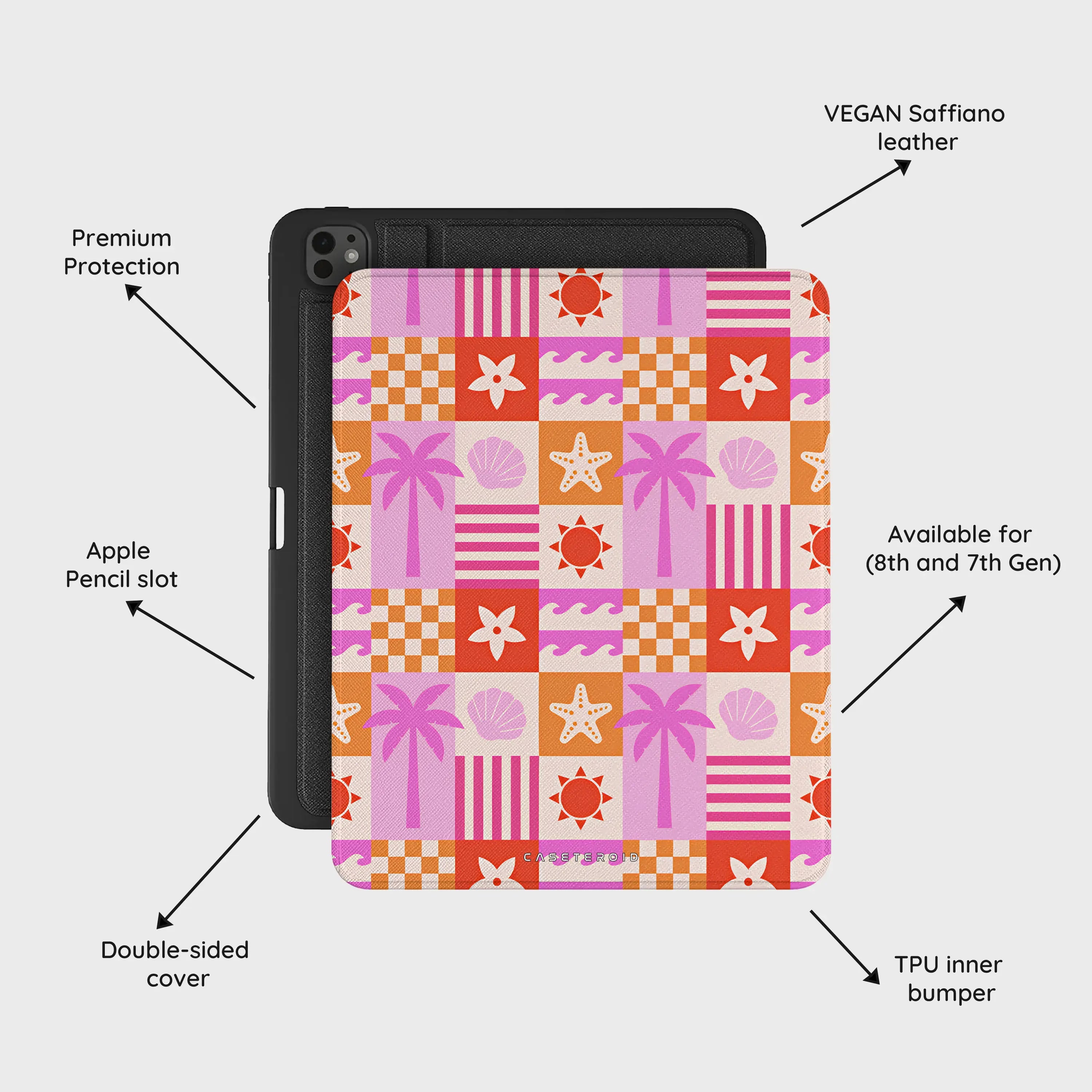 Seaside Shuffle - iPad Pro 13 (8th/7th Gen) Case