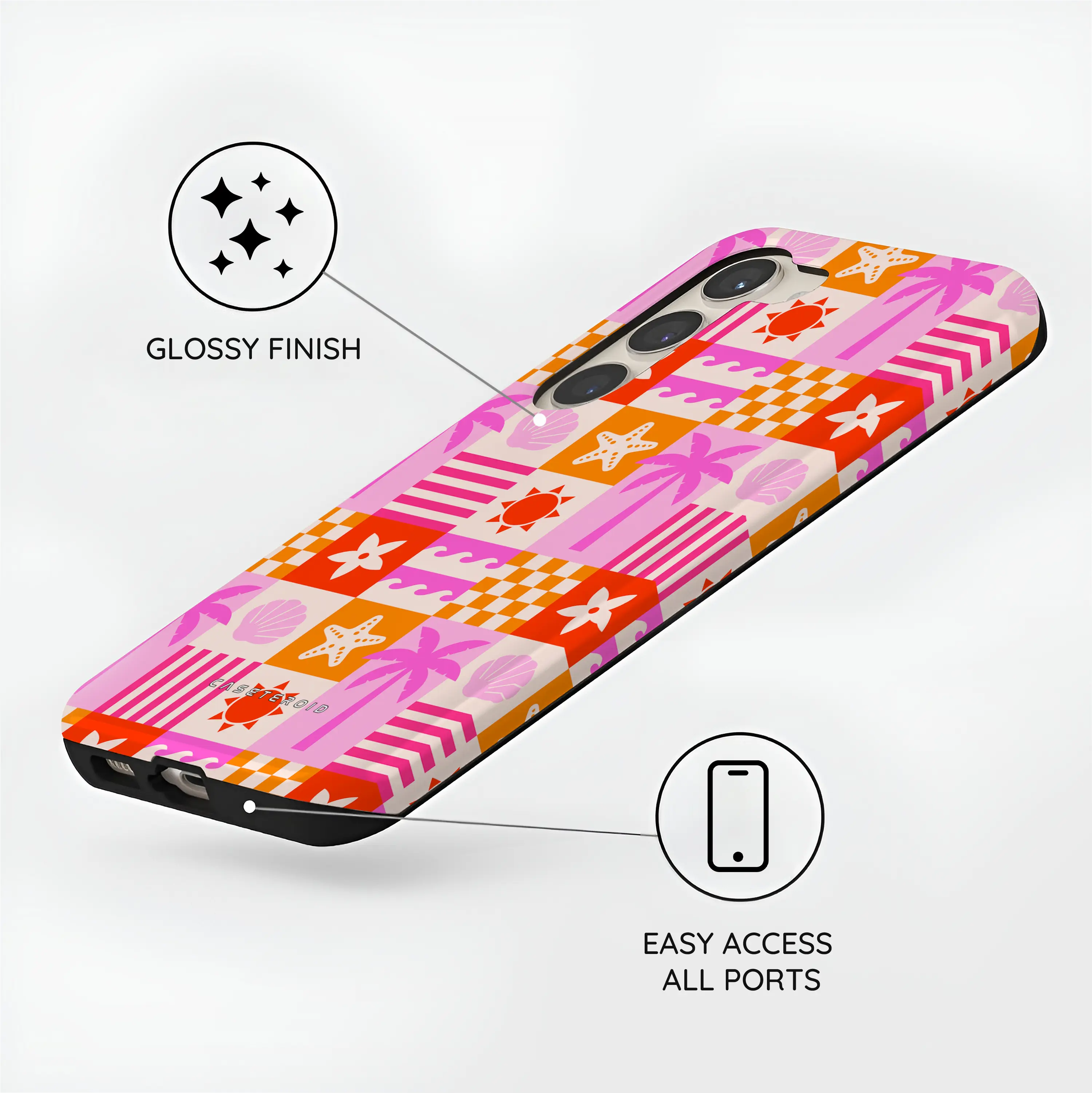Seaside Shuffle - Samsung Galaxy S23 Plus Case