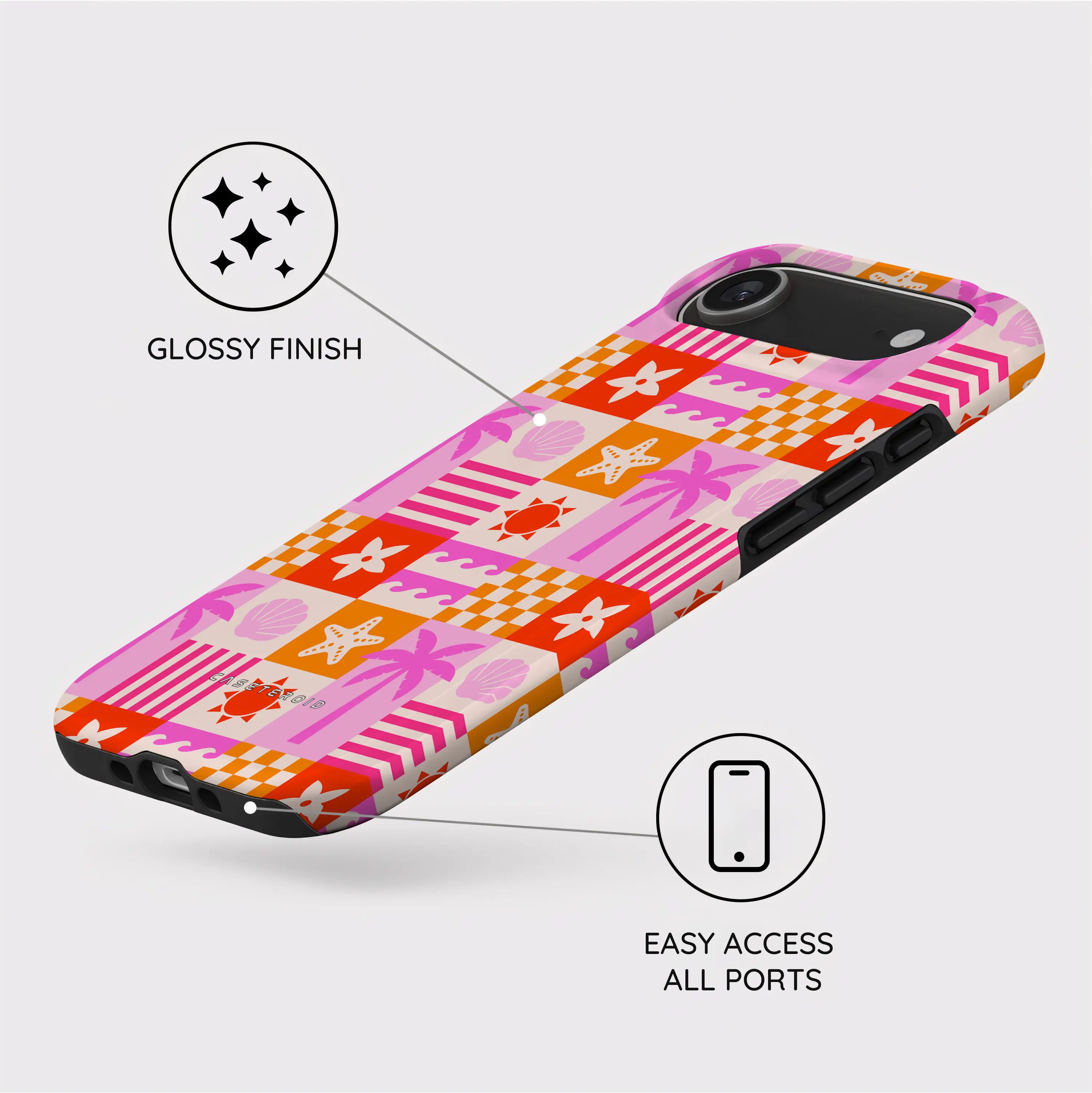 Seaside Shuffle - iPhone 17 Air Case