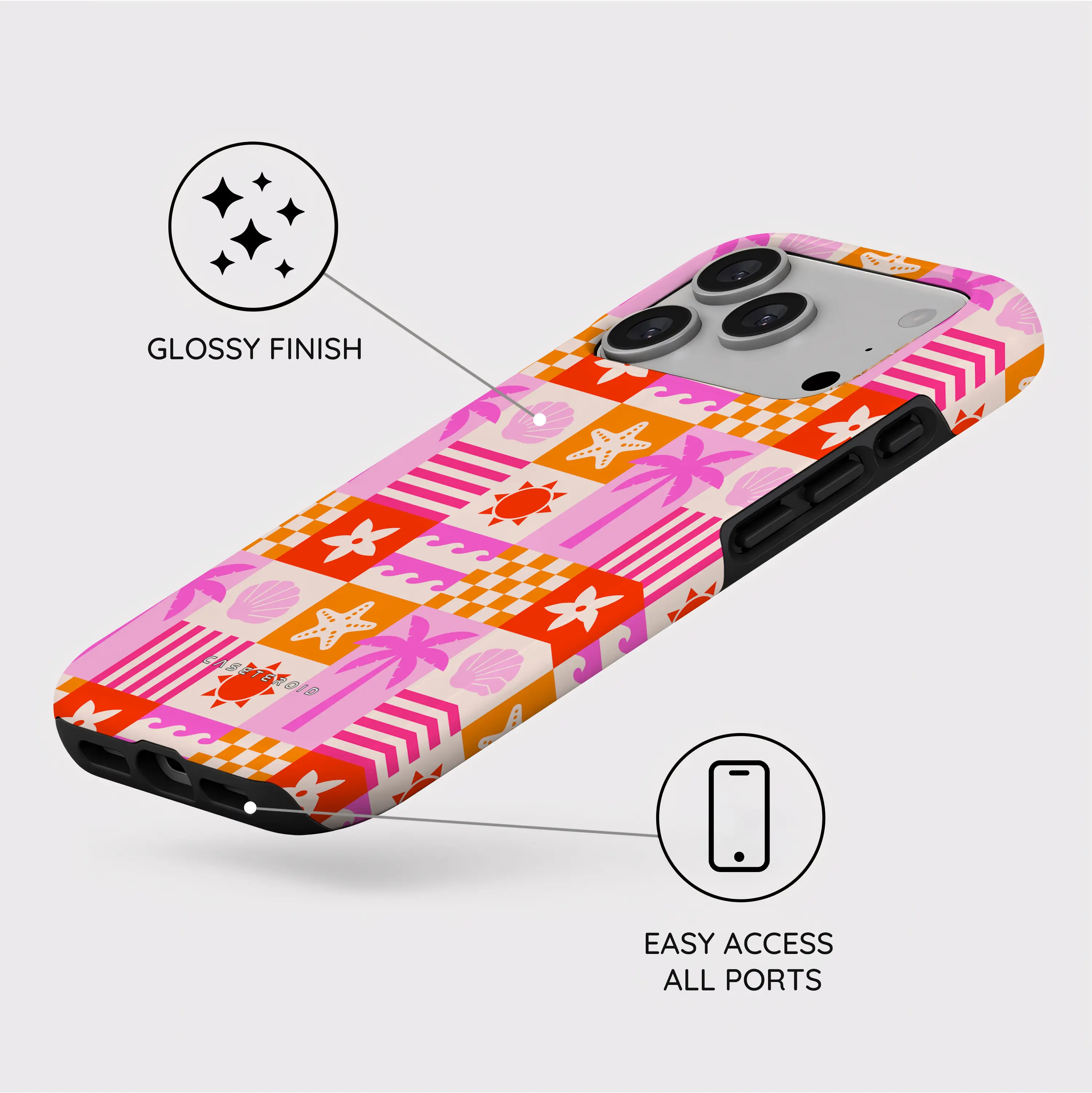 Seaside Shuffle - iPhone 17 Pro Case