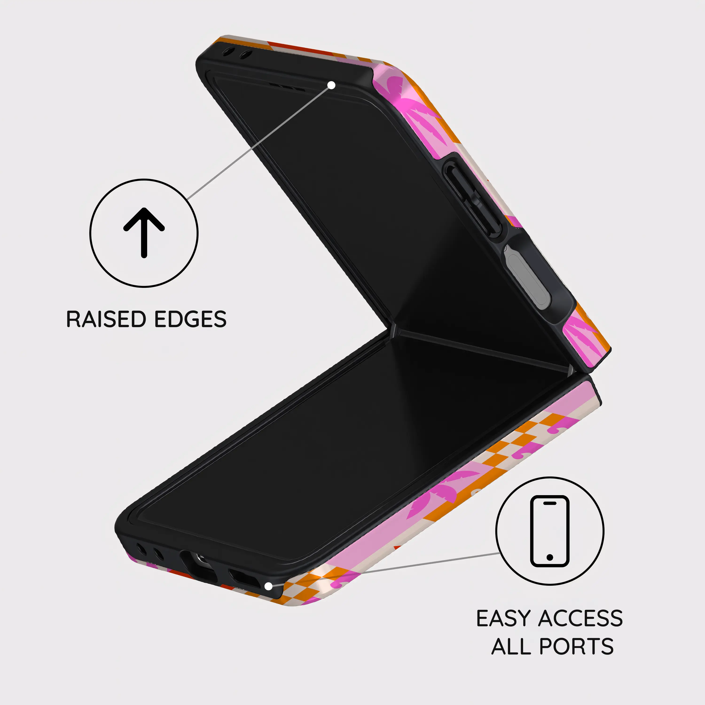 Seaside Shuffle - Samsung Galaxy Z Flip 7 Case
