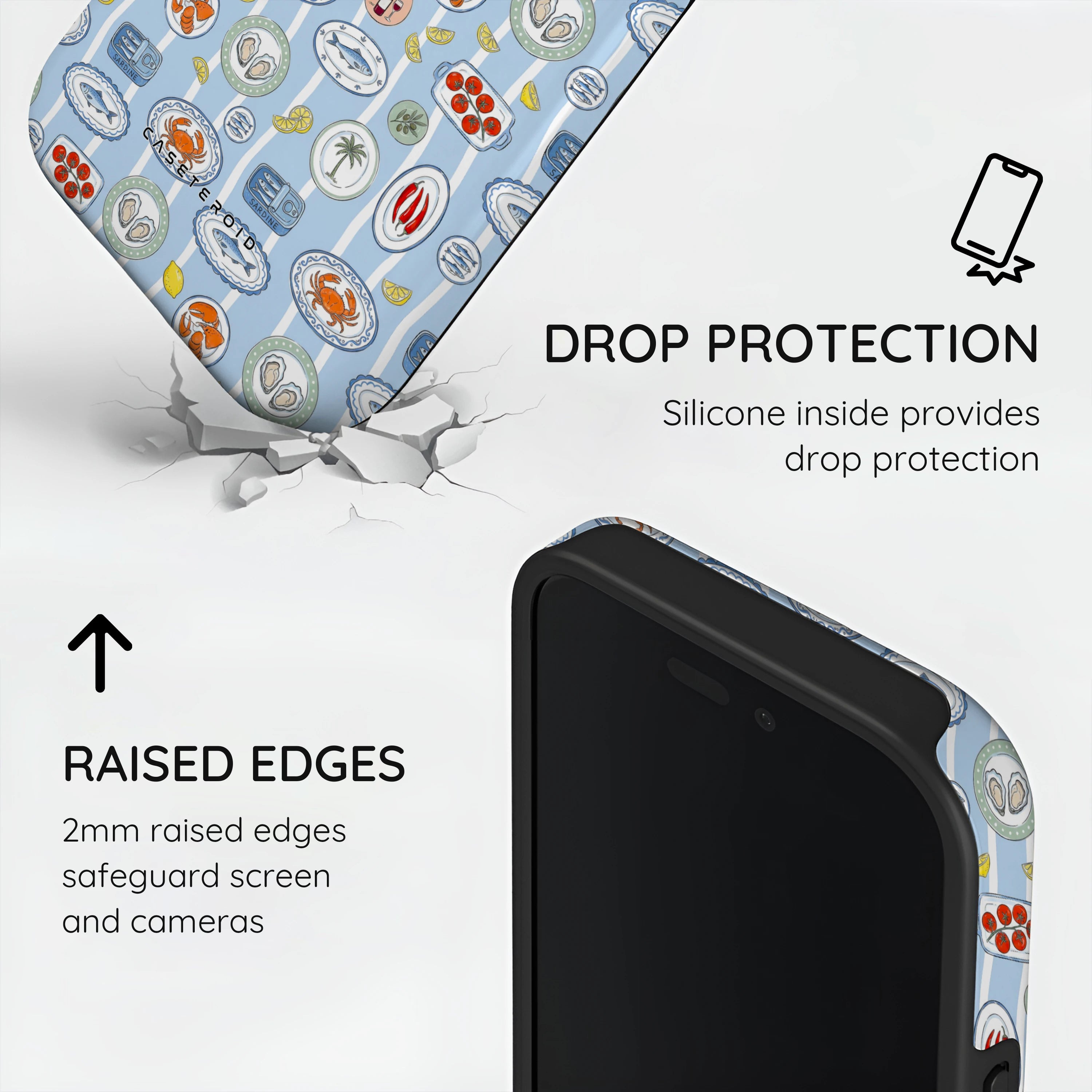 Seaside Table - iPhone 15 Plus Case