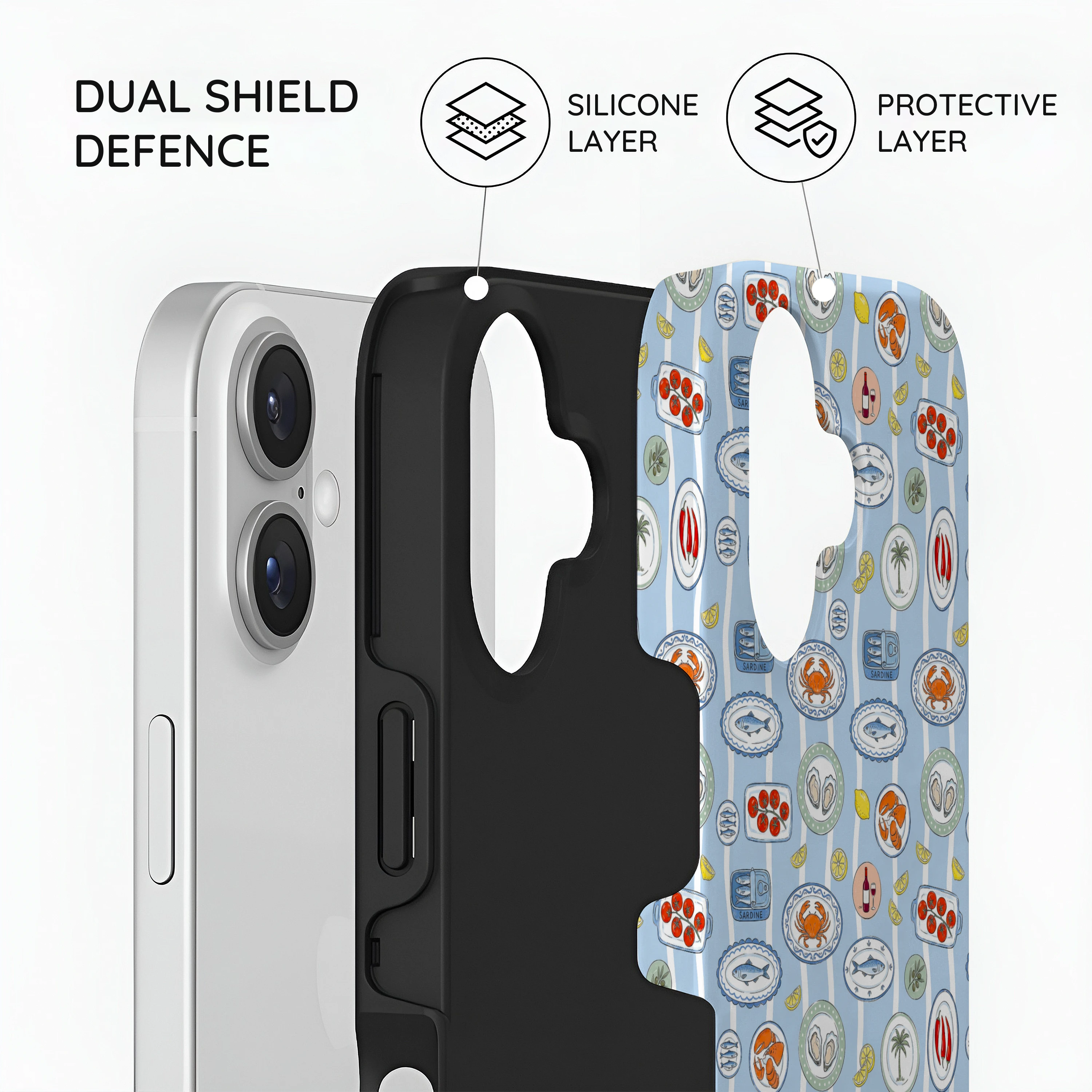 Seaside Table - iPhone 16 Plus Case