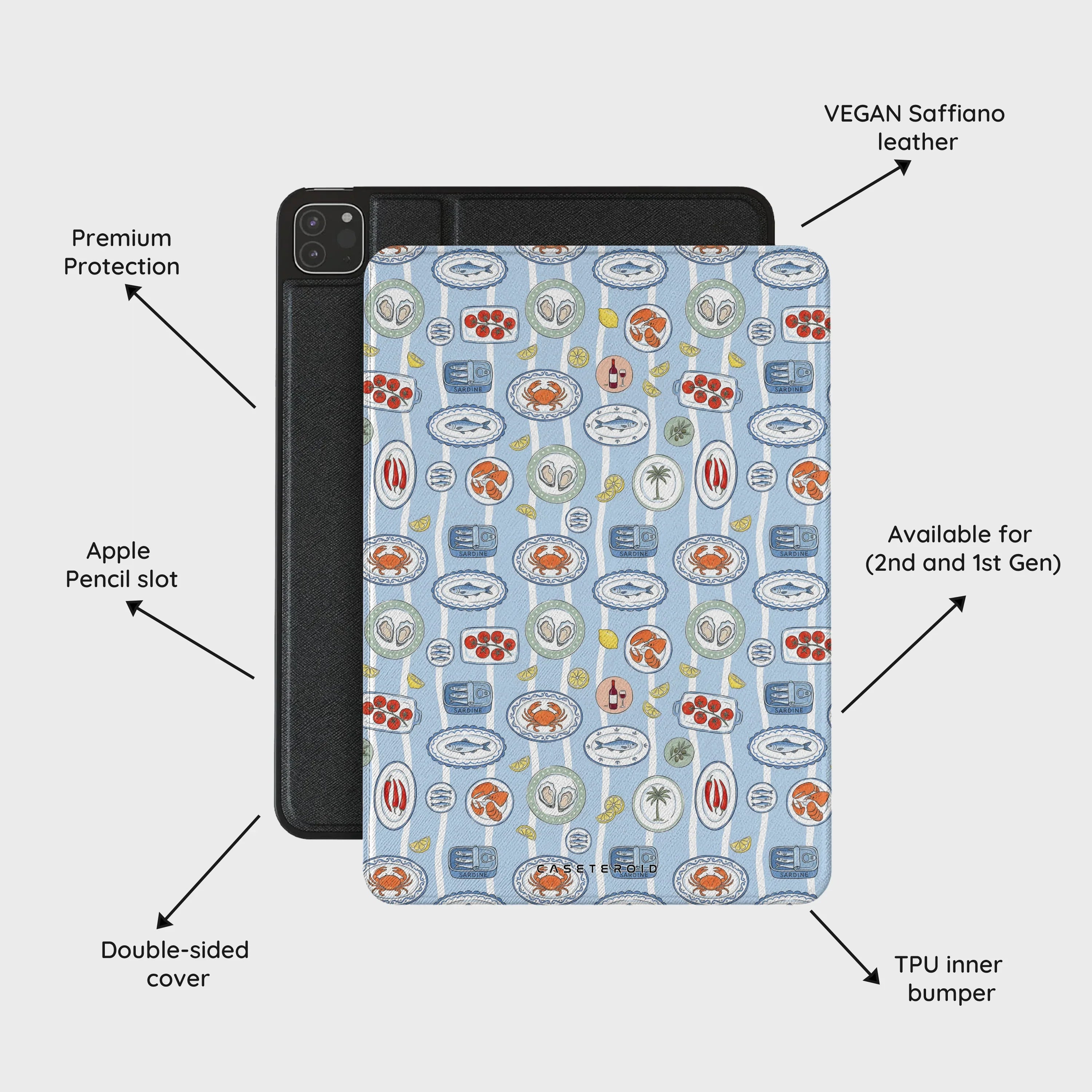 Seaside Table - iPad Pro 11 (2nd/1st Gen) Case