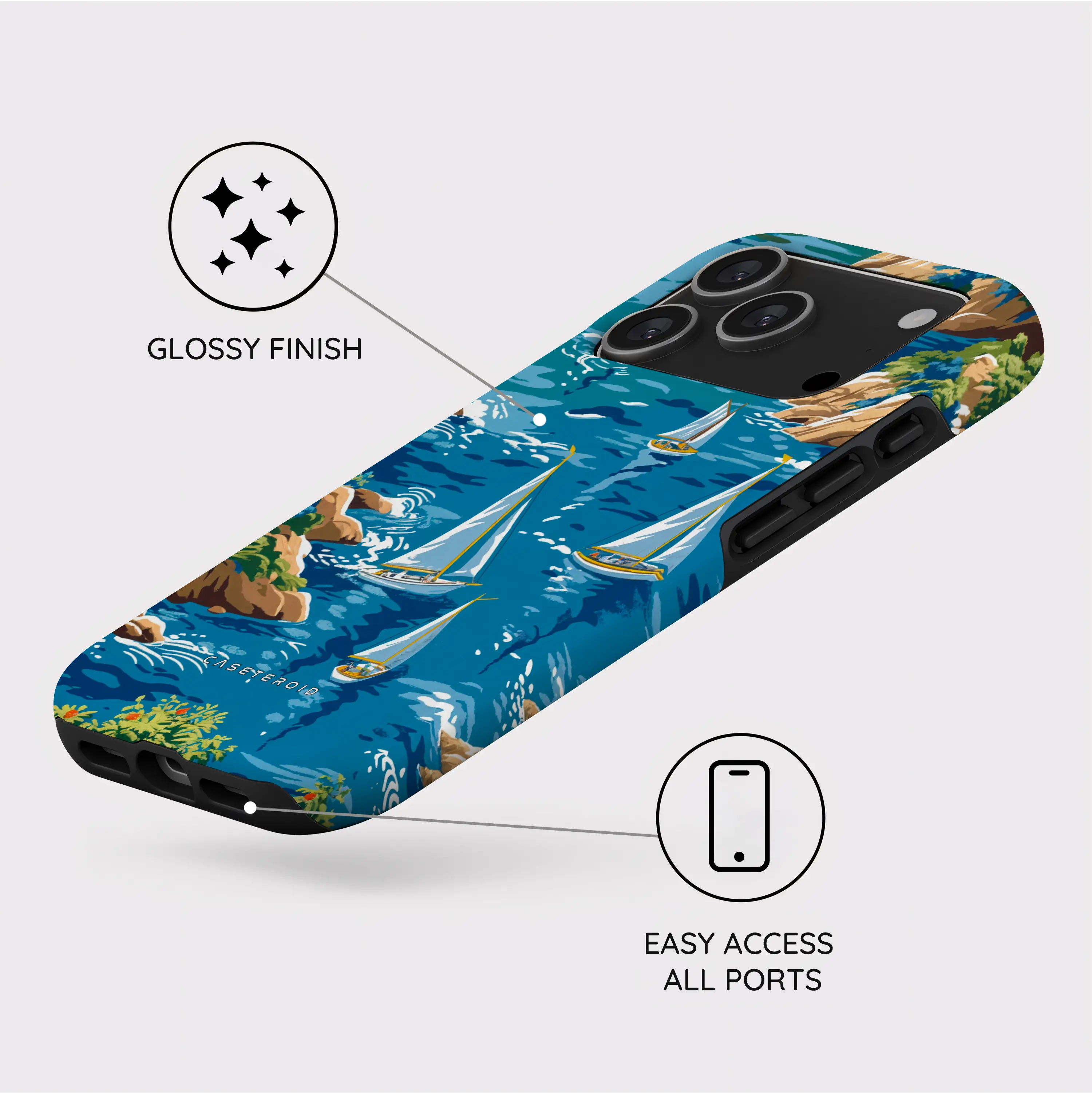 Seaside Voyager - iPhone 17 Pro Case