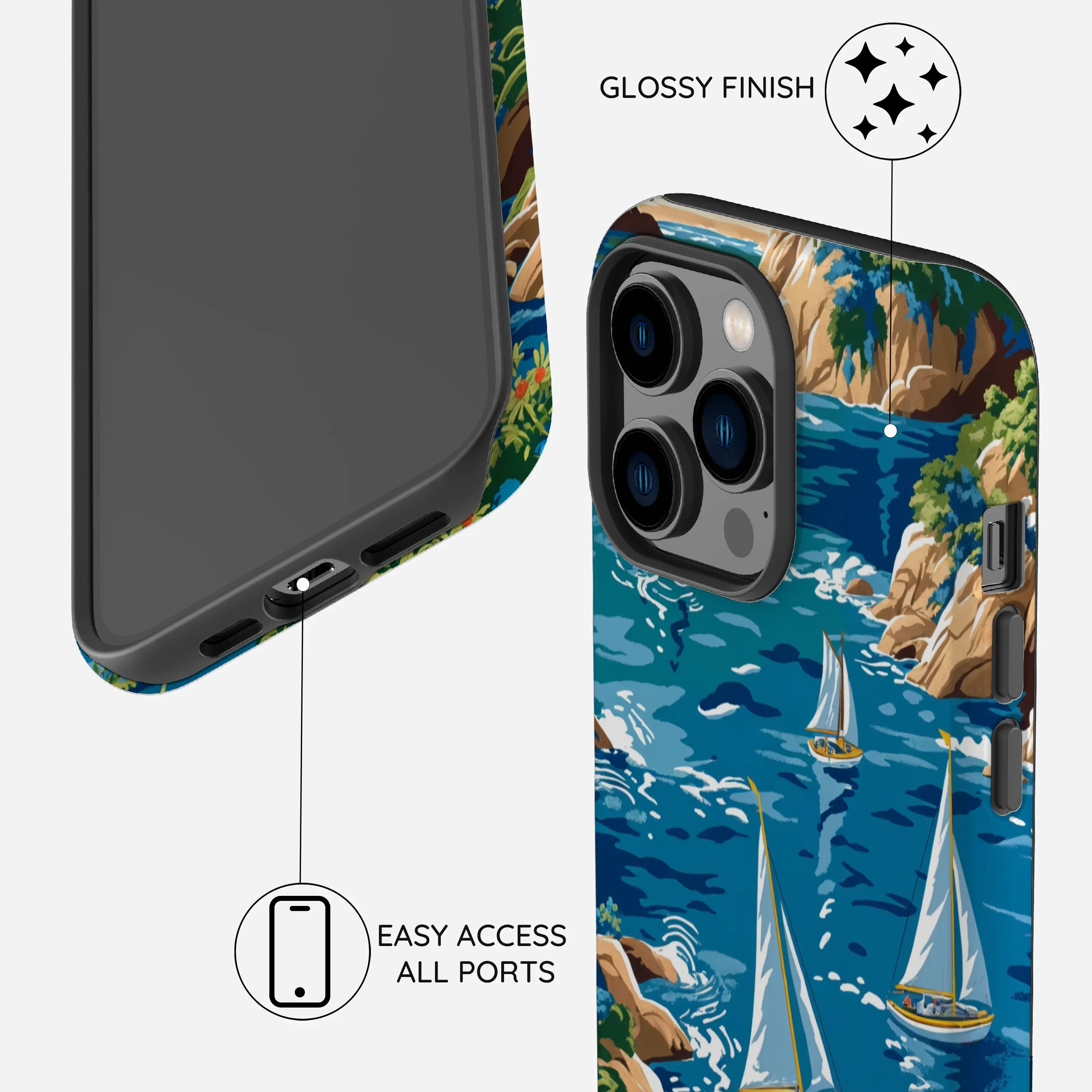 Seaside Voyager - iPhone 14 Pro Max Case