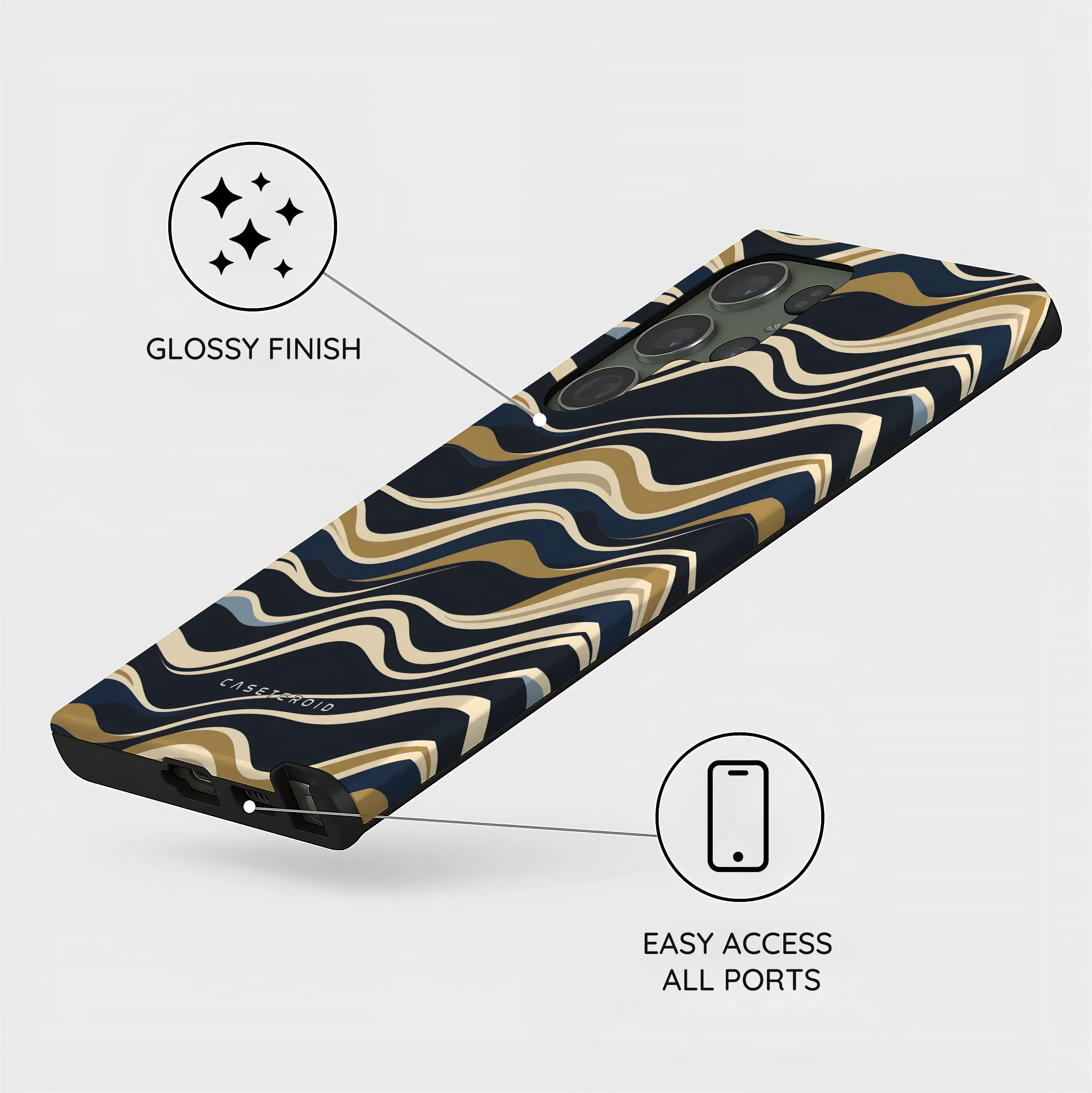 Silk Drift - Samsung Galaxy S23 Ultra Case