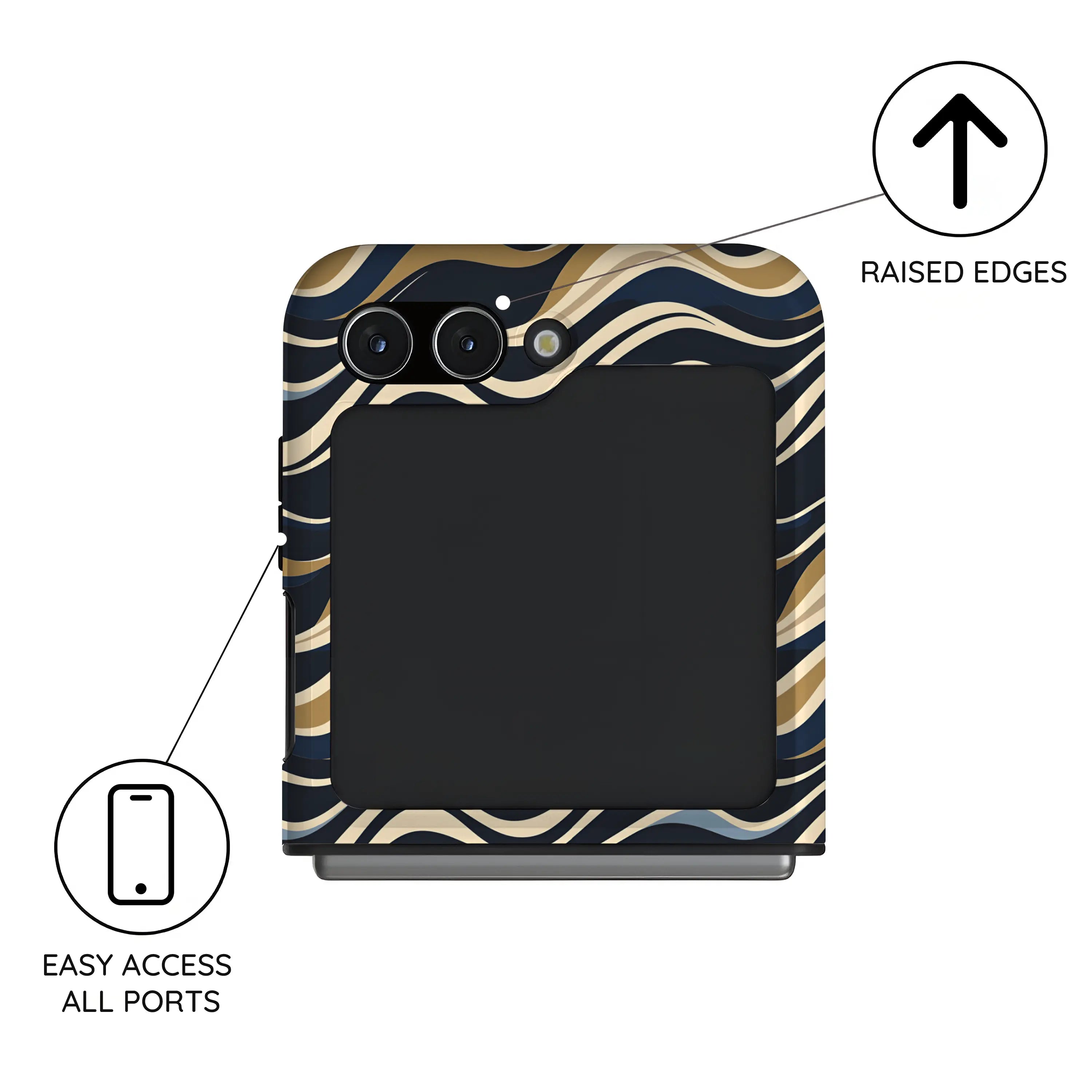Silk Drift - Samsung Galaxy Z Flip 5 Case