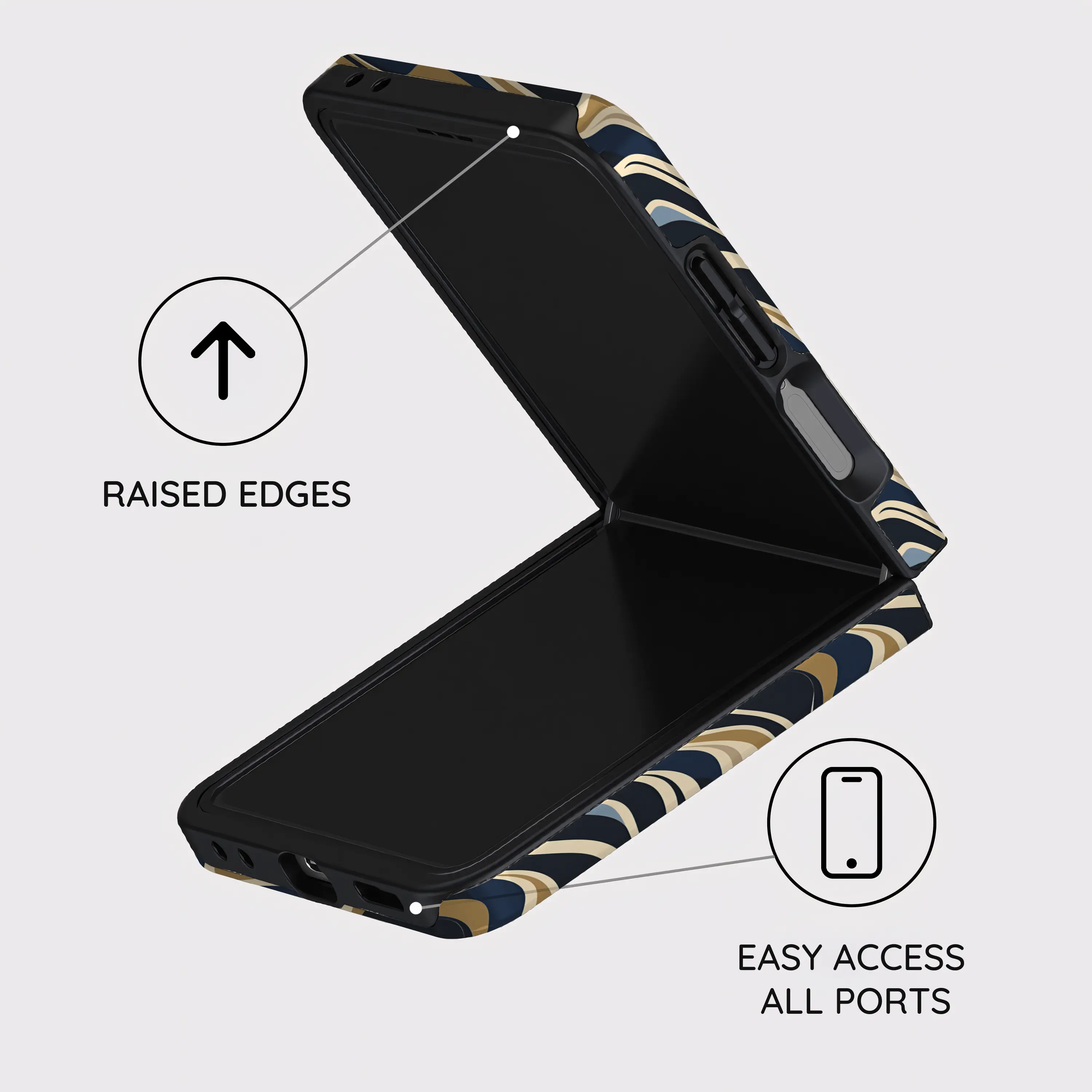 Silk Drift - Samsung Galaxy Z Flip 7 Case