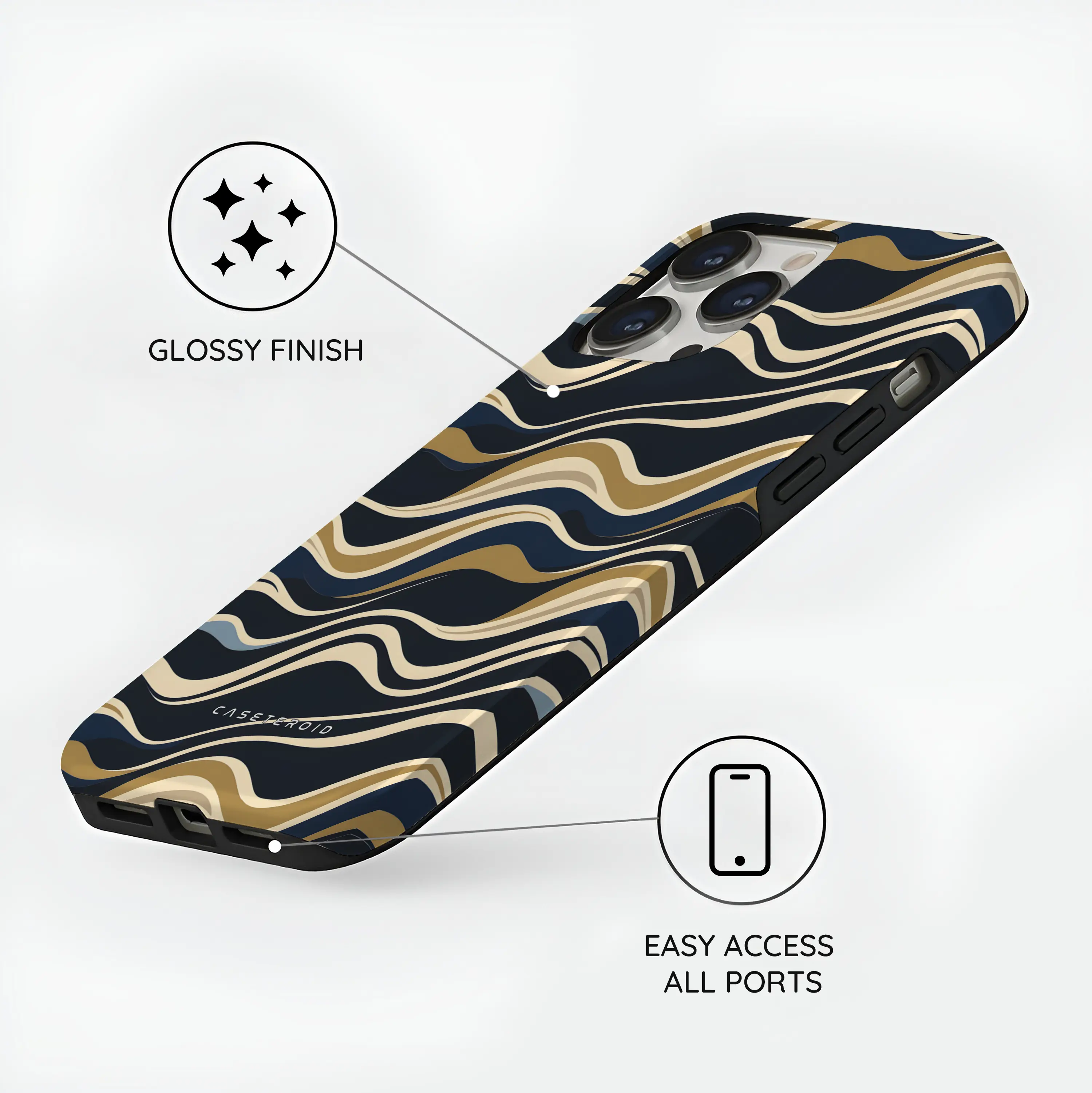 Silk Drift - iPhone 13 Pro Case
