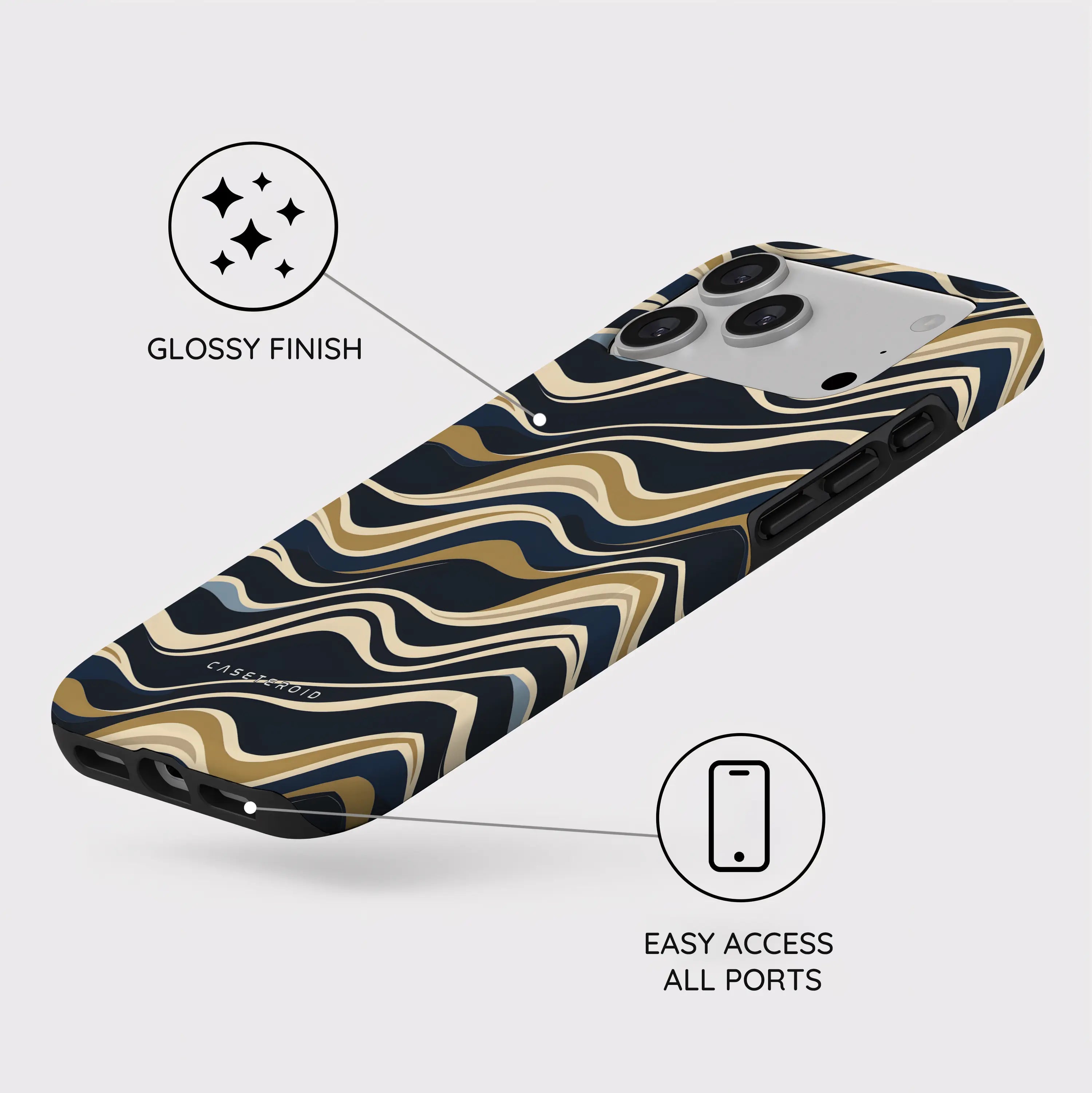 Silk Drift - iPhone 17 Pro Max Case