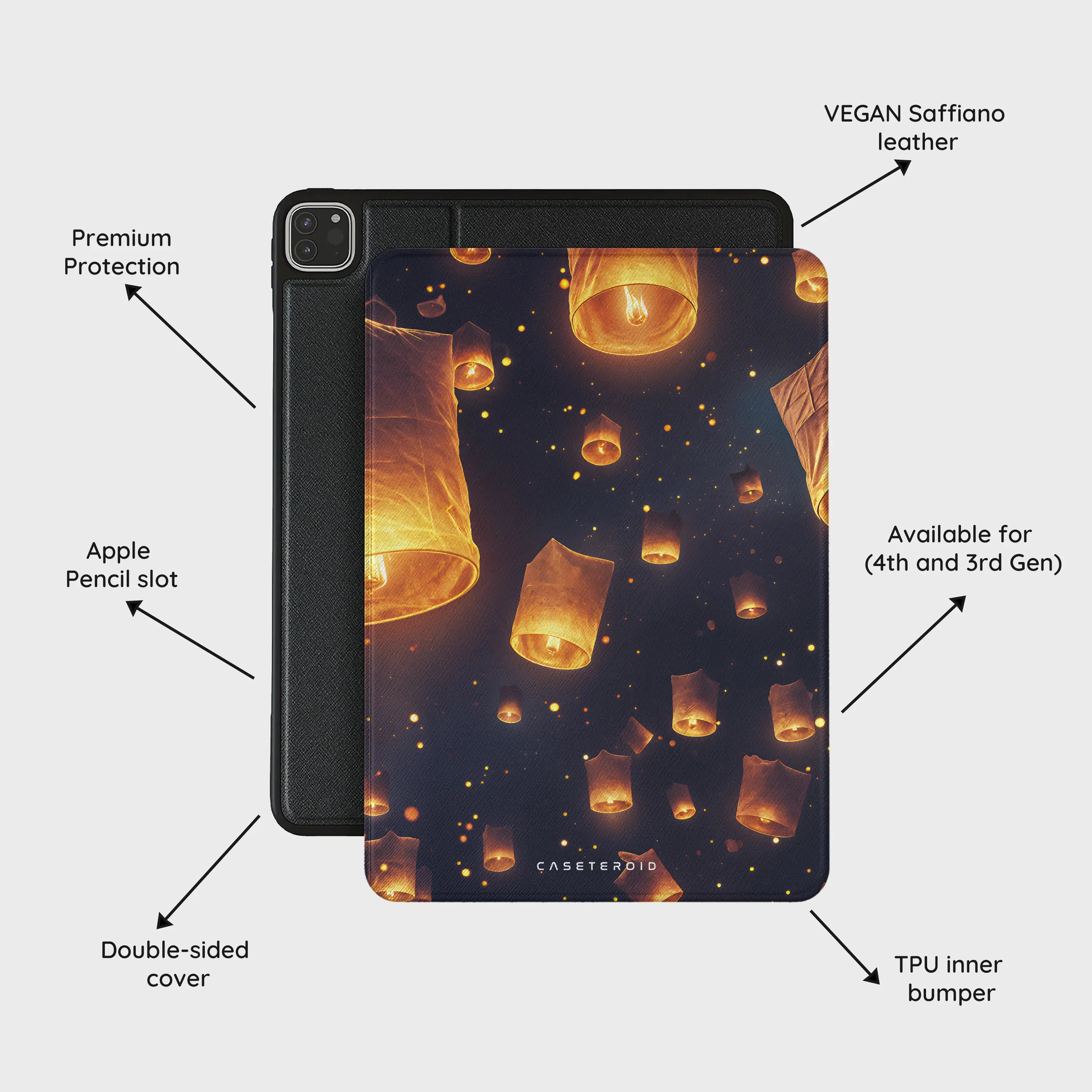 Sky Lantern Festival - iPad Pro 11 (4th/3rd Gen) Case