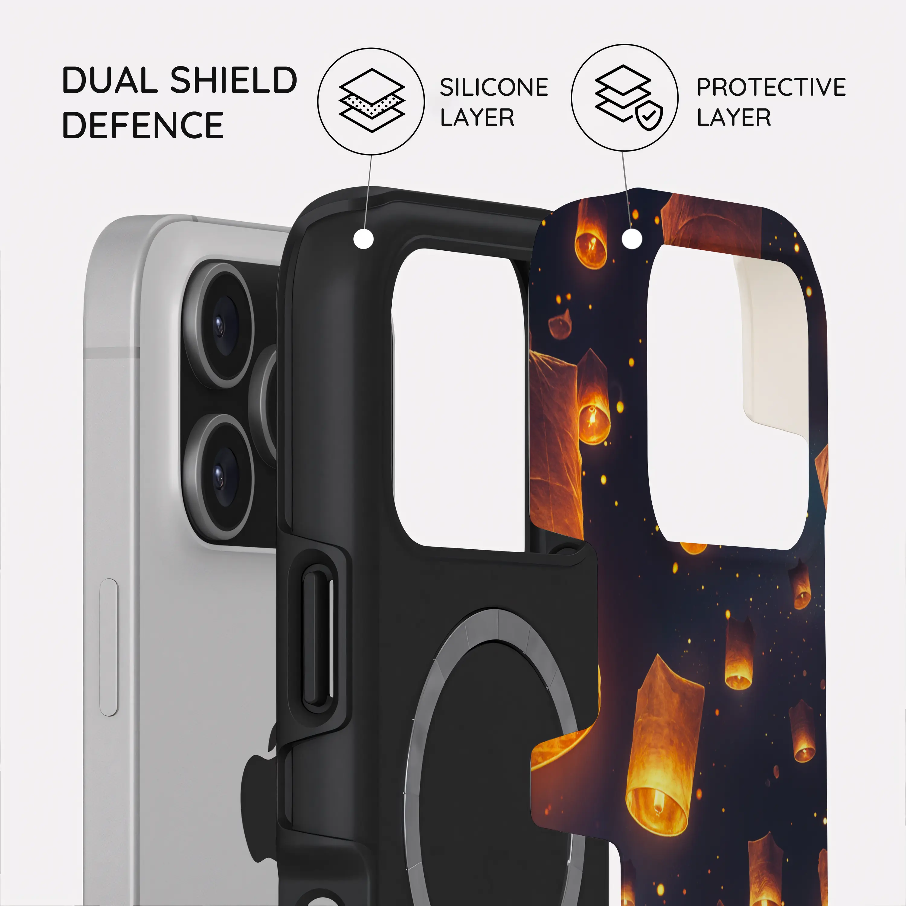 Sky Lantern Festival - iPhone 17 Pro Case