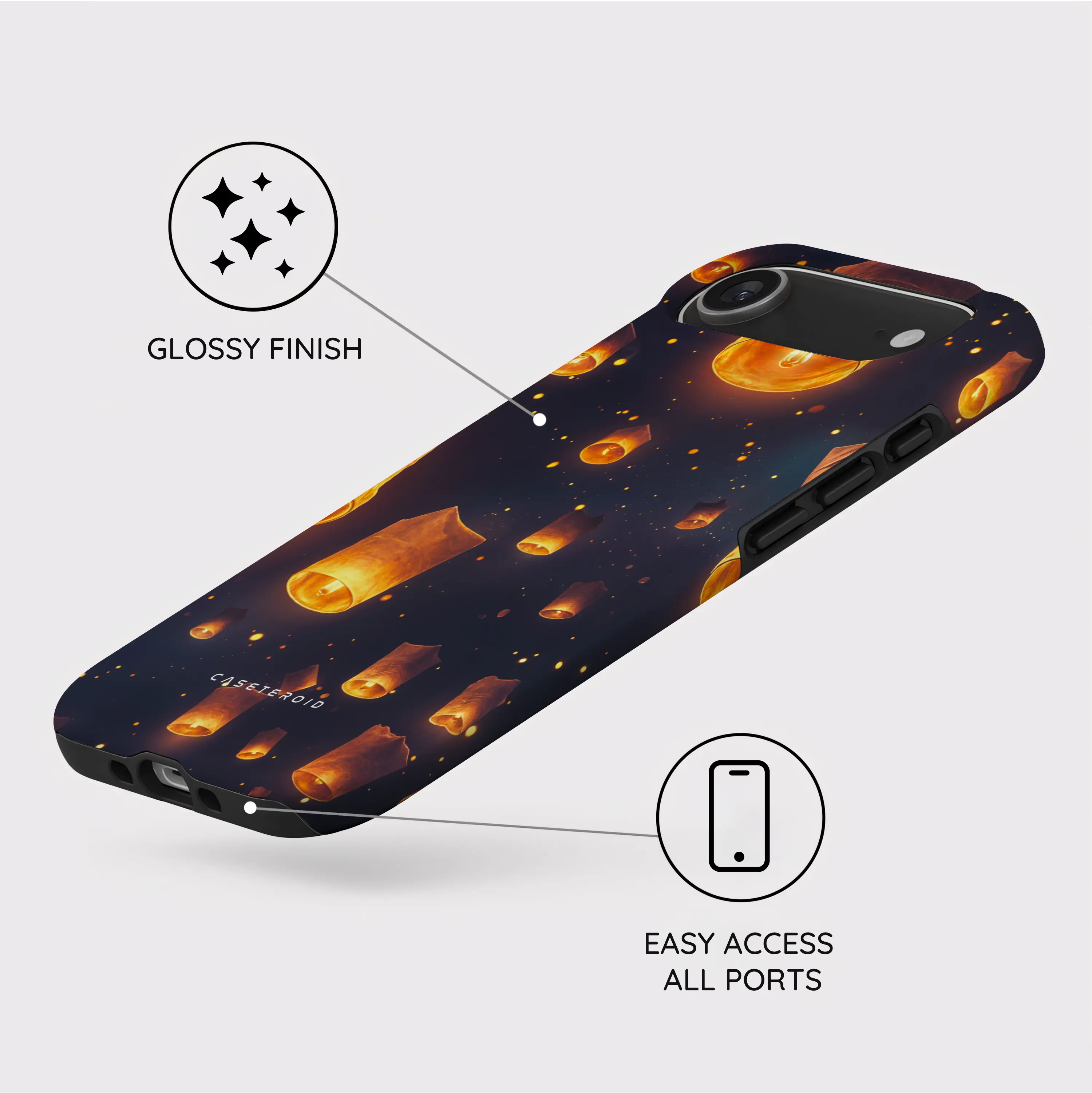 Sky Lantern Festival - iPhone 17 Air Case
