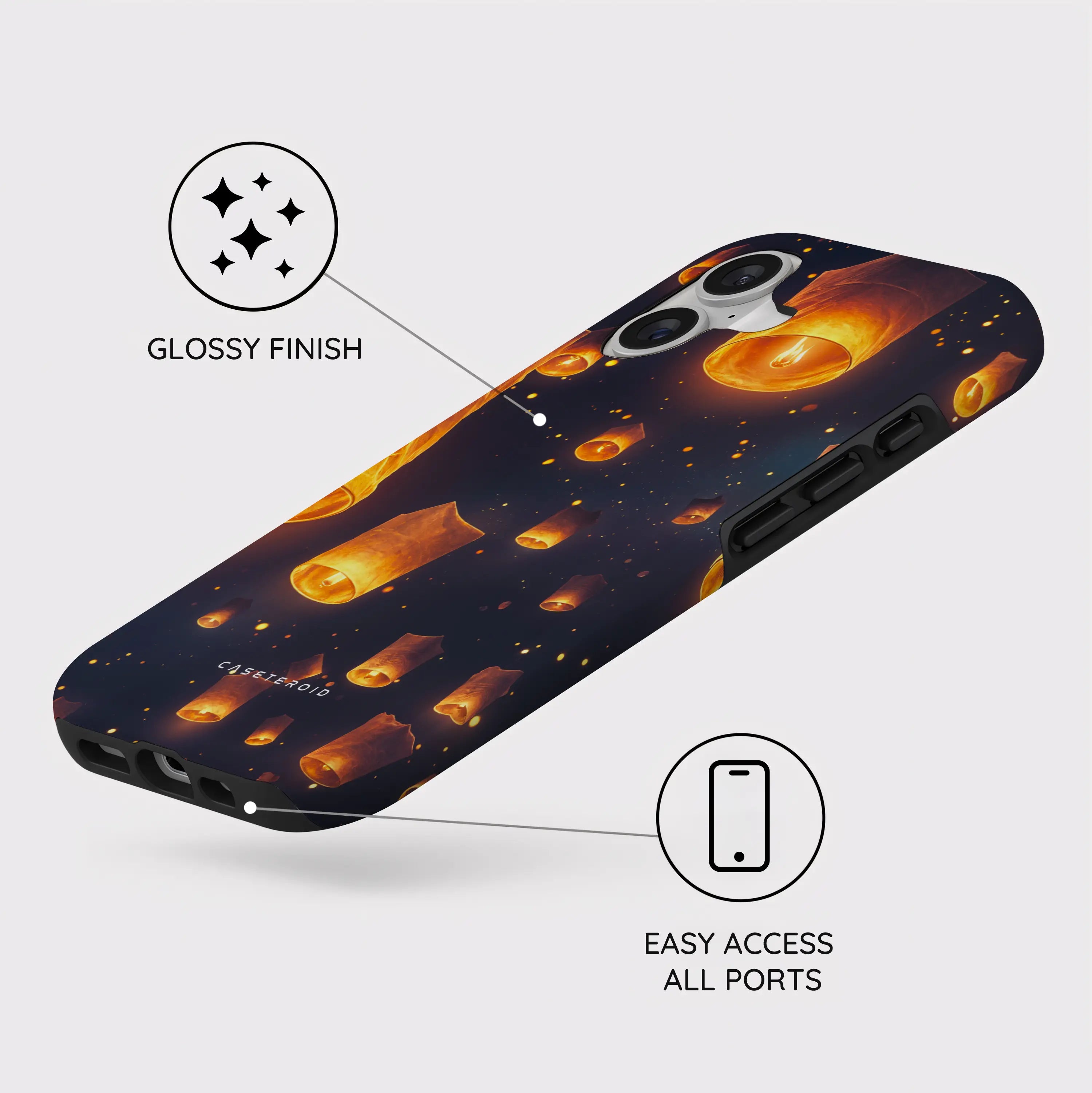 Sky Lantern Festival - iPhone 17 Case