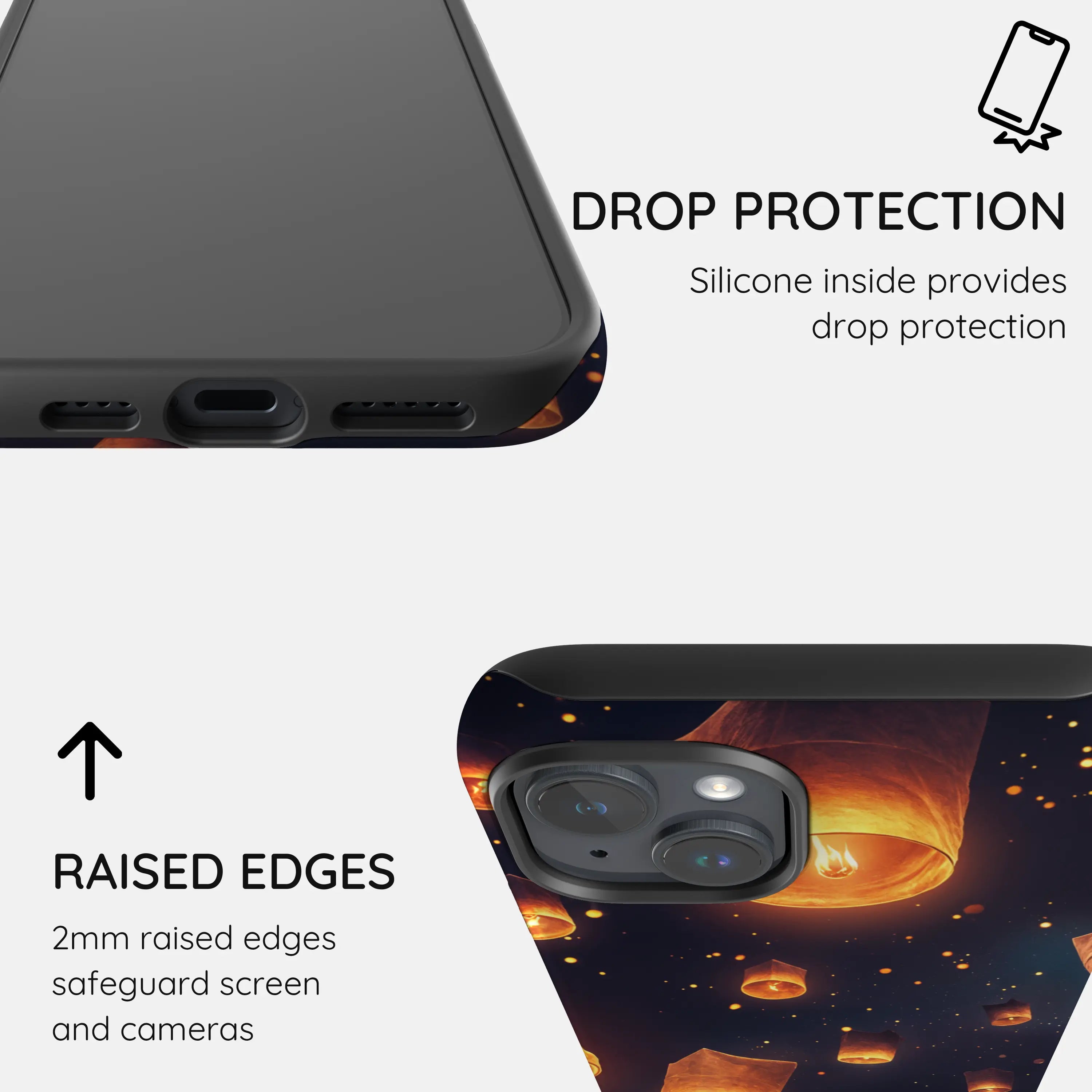 Sky Lantern Festival - iPhone 15 Plus Case