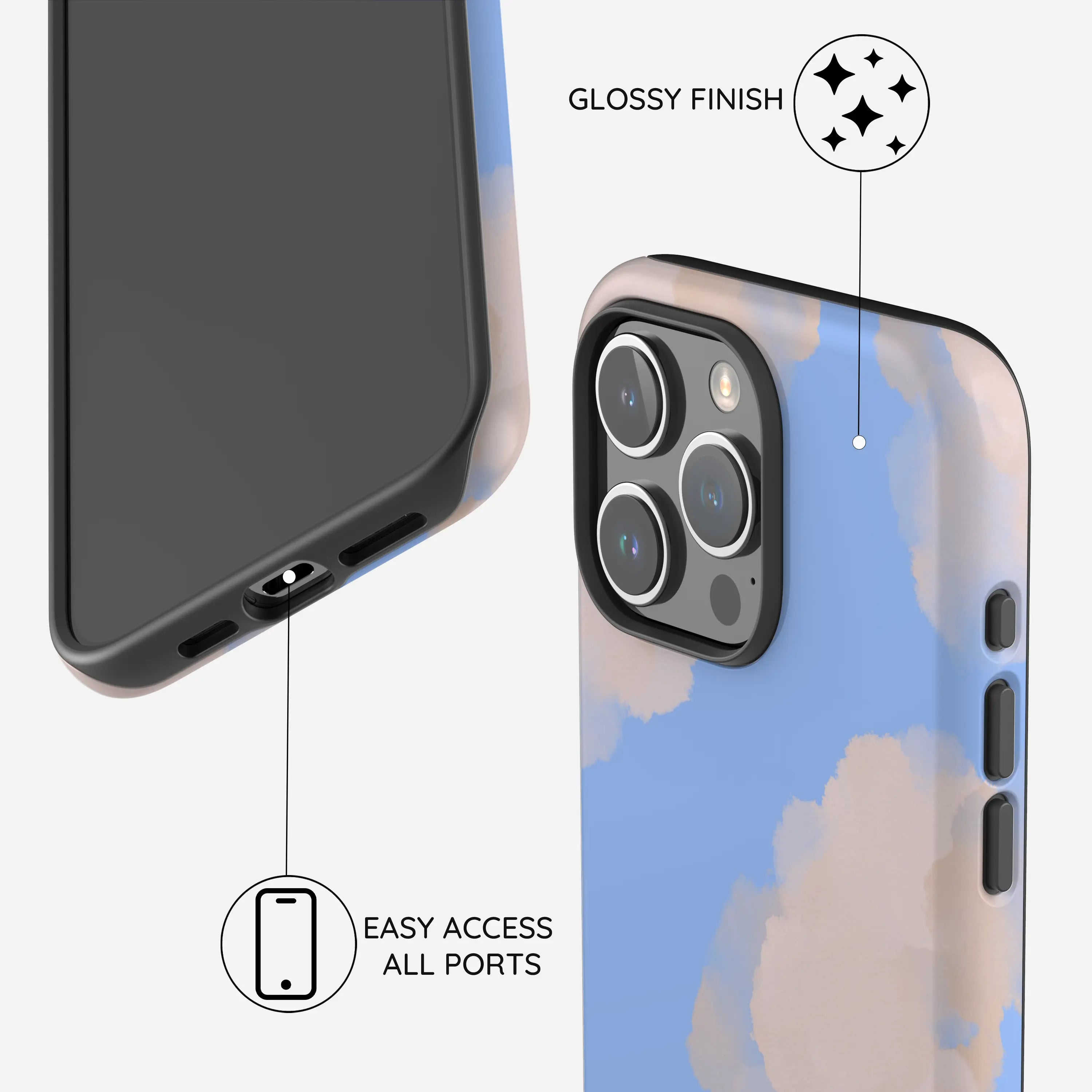 Skyline Serenity - iPhone 15 Pro Case