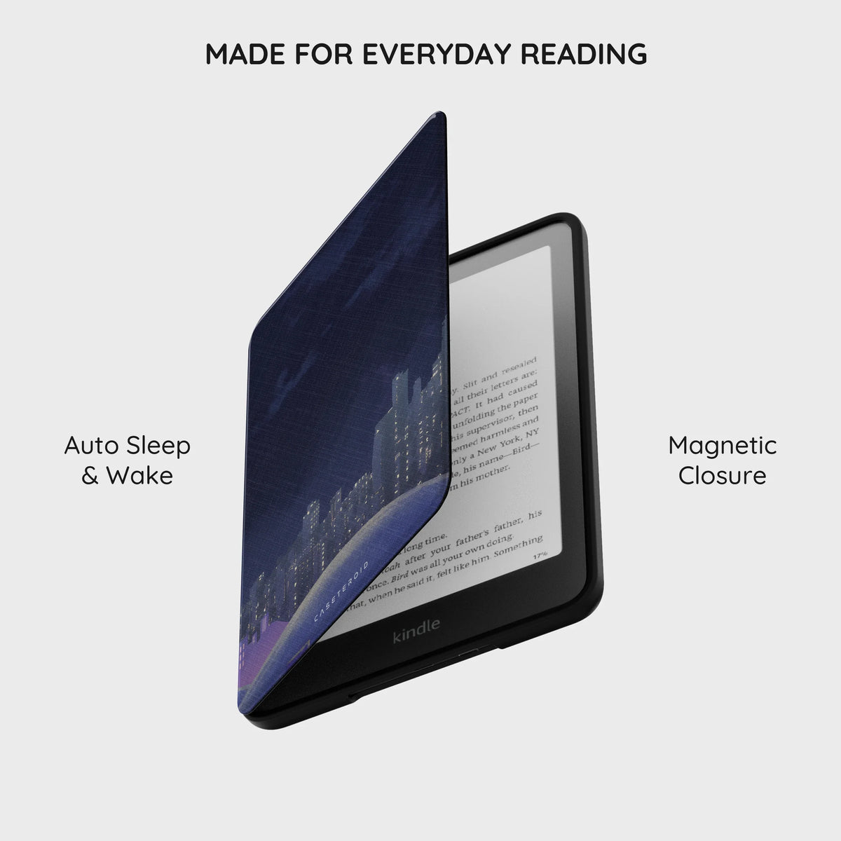 Sleepy City - Kindle Paperwhite 6 Signature Edition (12th Gen) Case