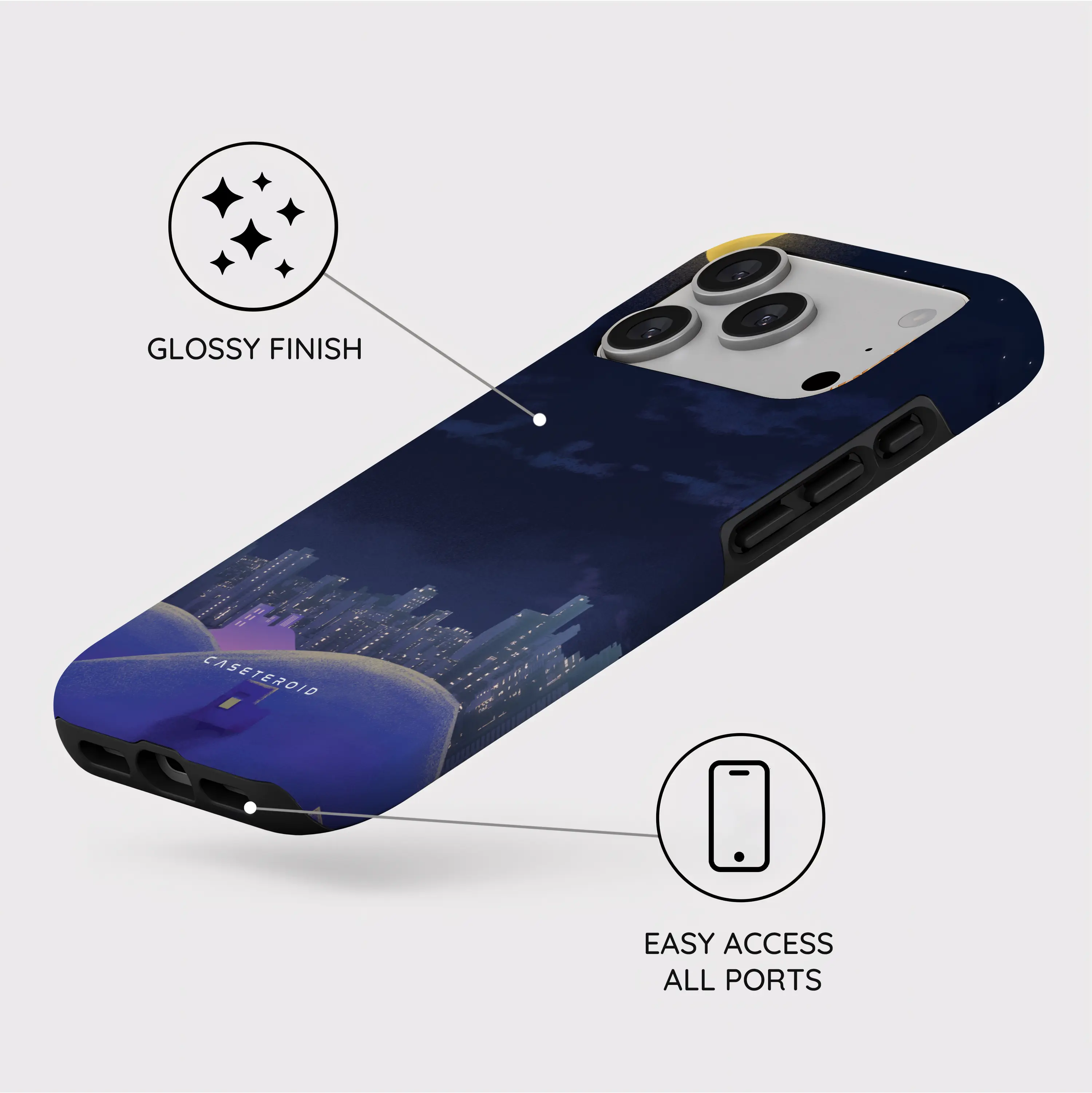 Sleepy City - iPhone 17 Pro Case