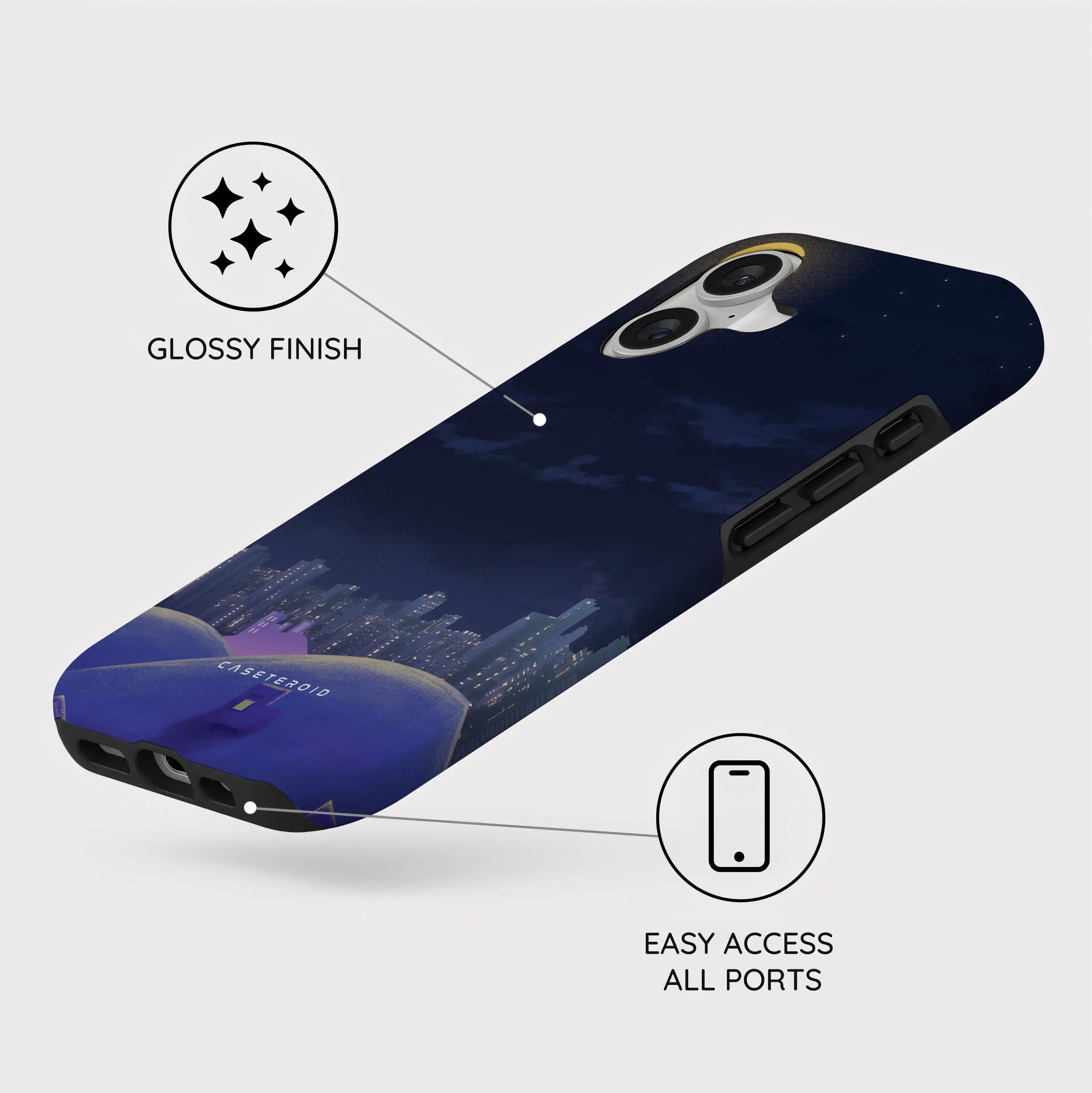 Sleepy City - iPhone 17 Case