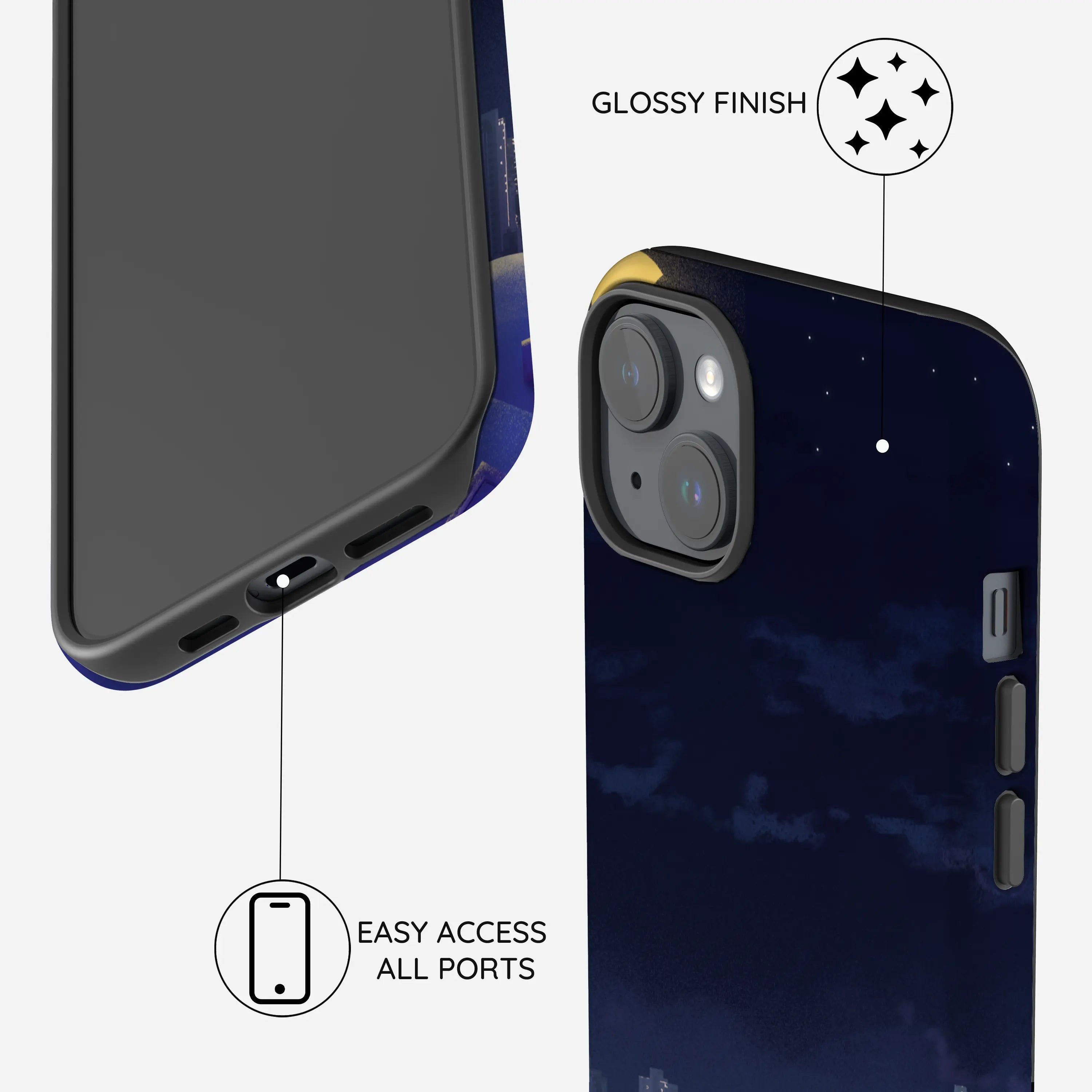 Sleepy City - iPhone 15 Plus Case