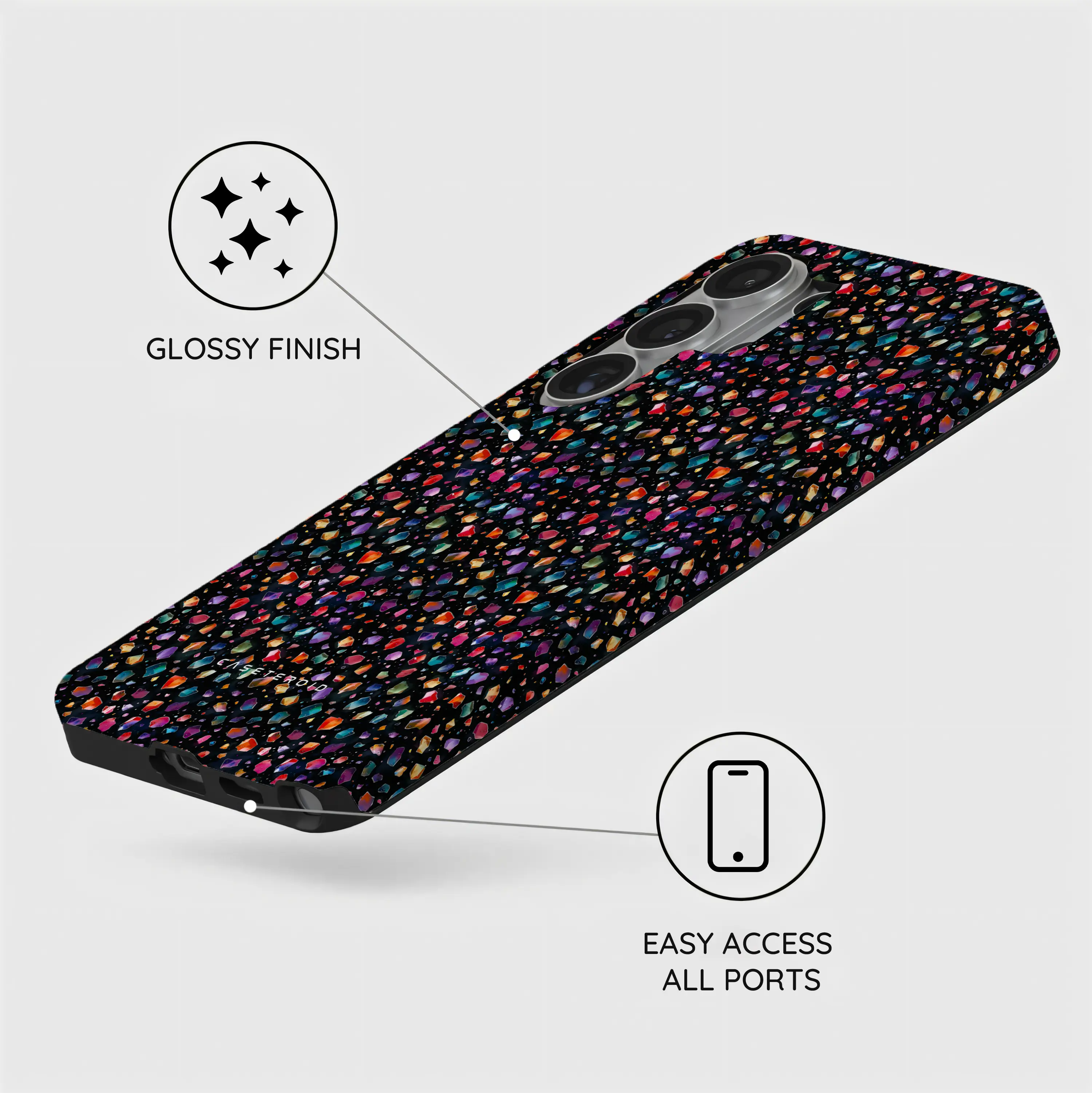 Spectrum Storm - Samsung Galaxy S26 Ultra Case