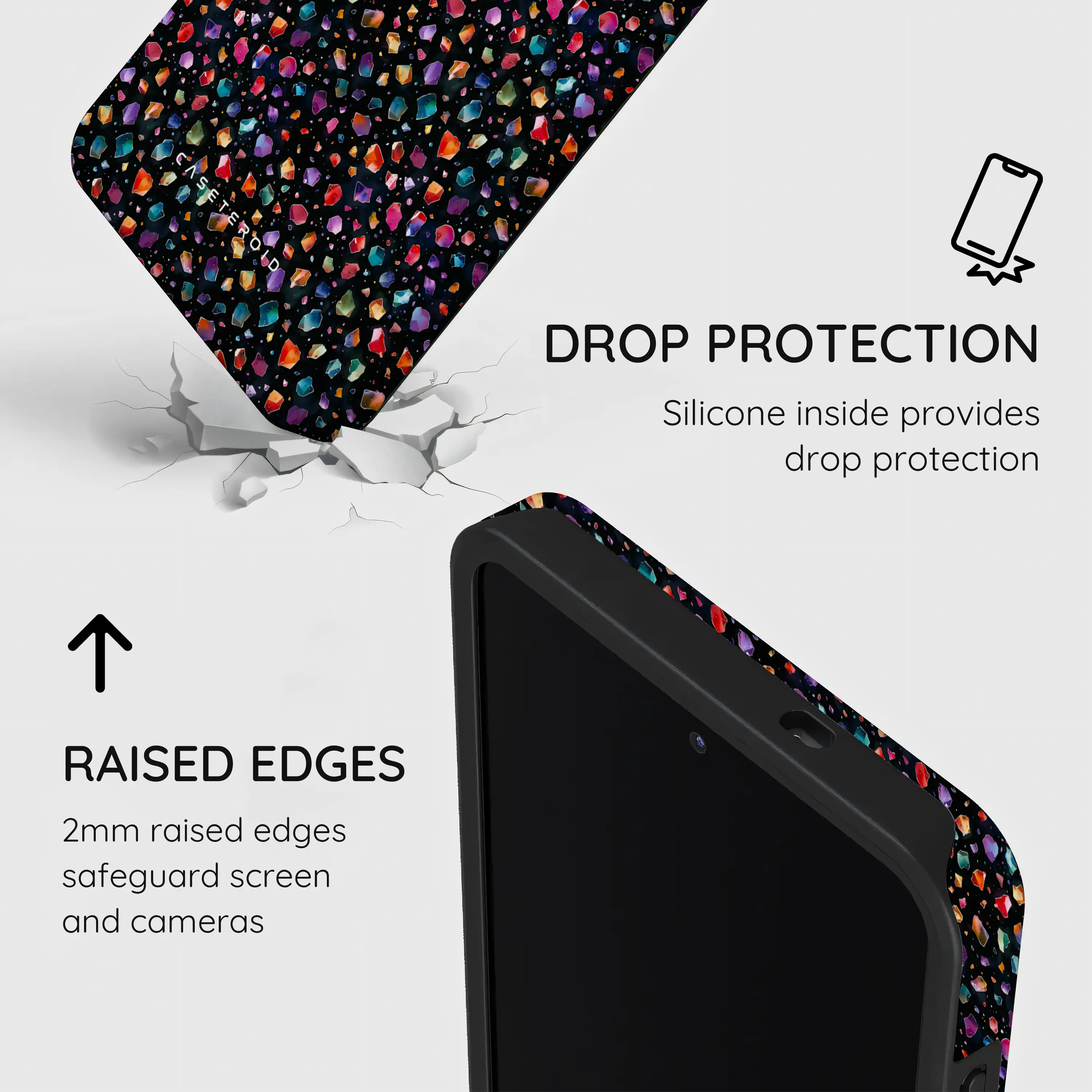 Spectrum Storm - Samsung Galaxy S26 Case