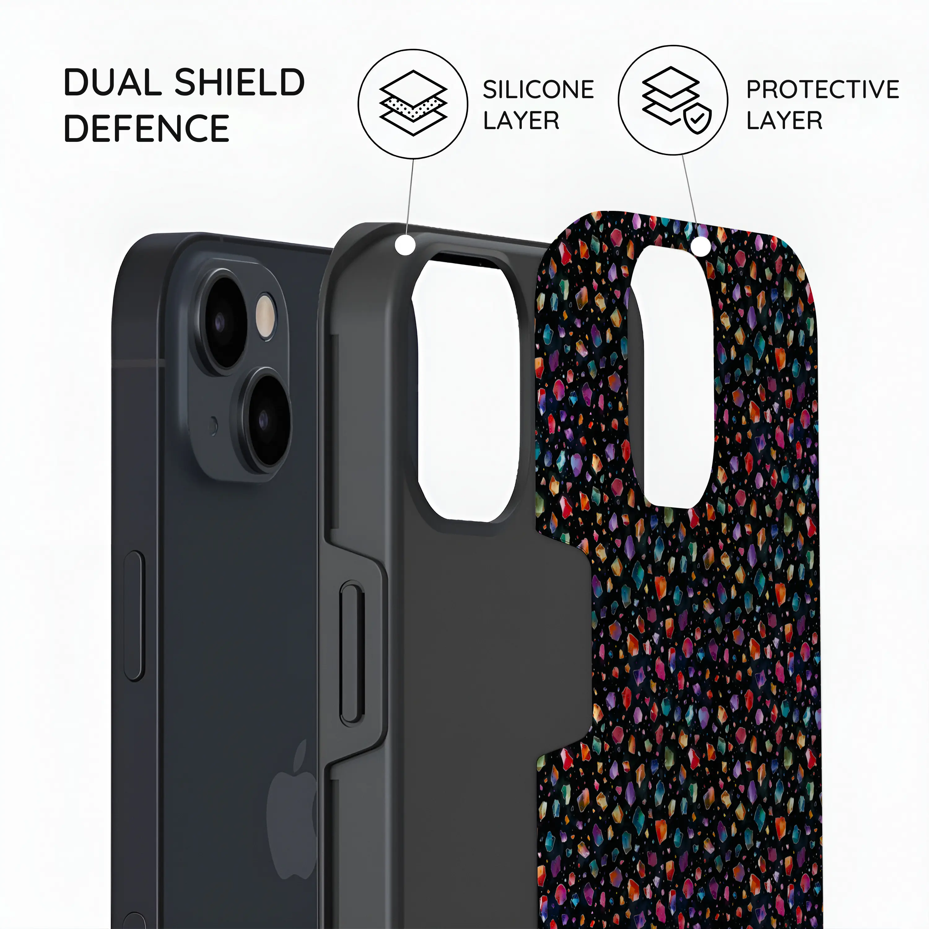 Spectrum Storm - iPhone 13 Case